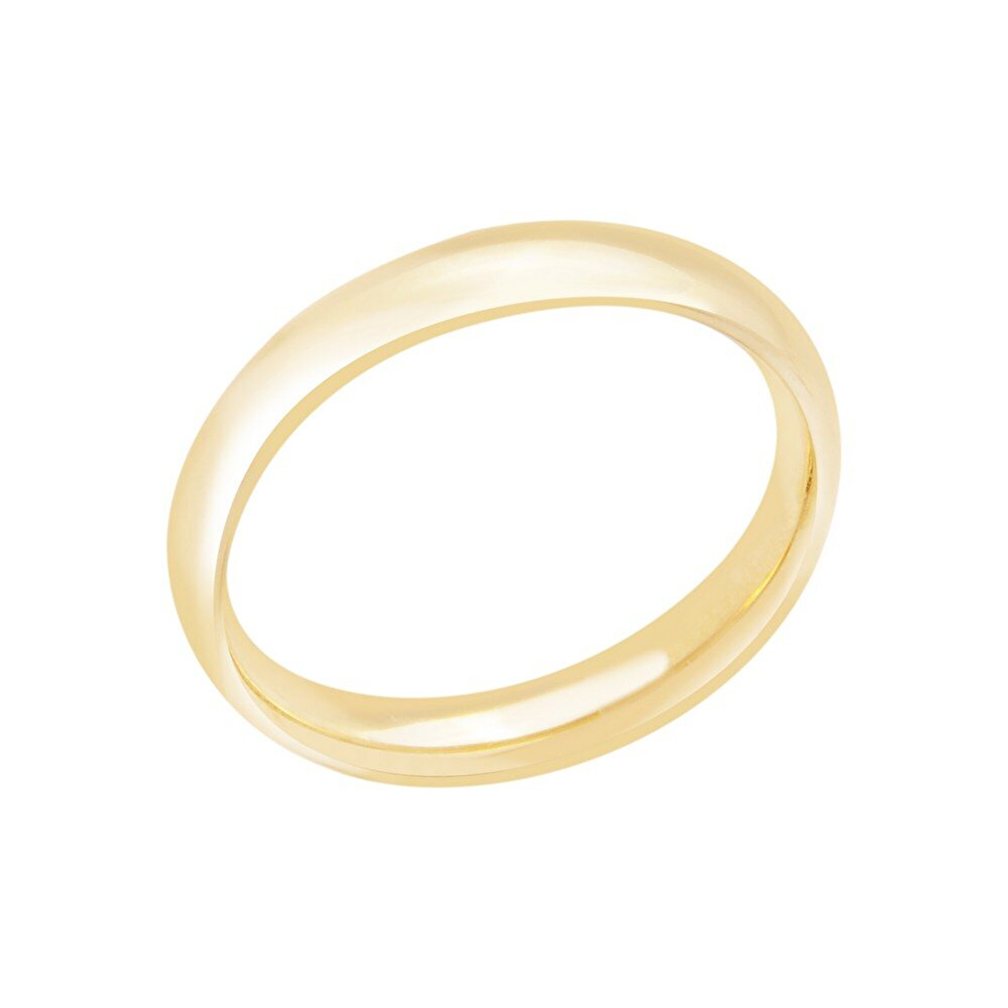 14 Ayar Sarı Altın Klasik Alyans