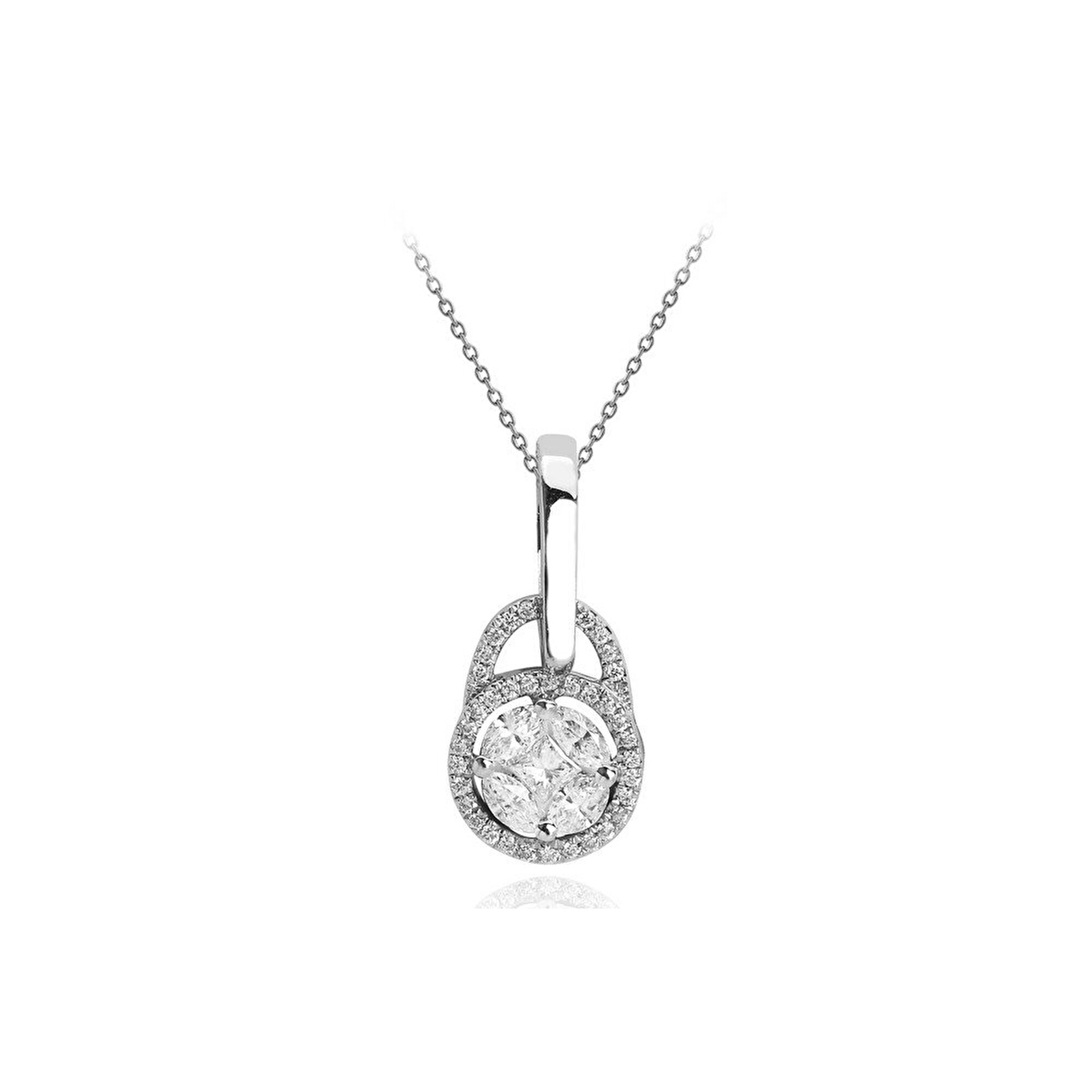 0,58 Karat Trend Pırlanta Kolye