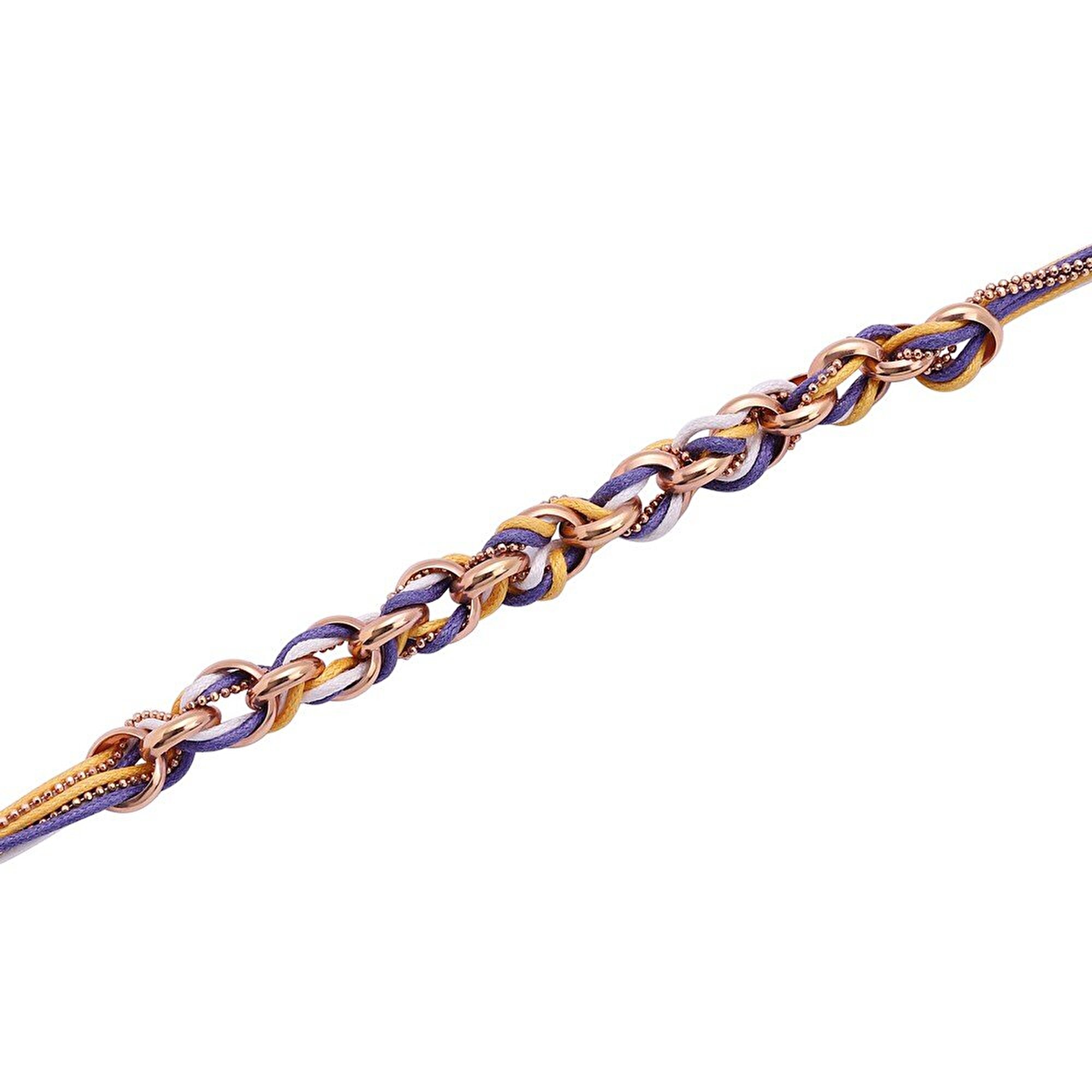 14 Ayar Rose Altın İpli Bileklik