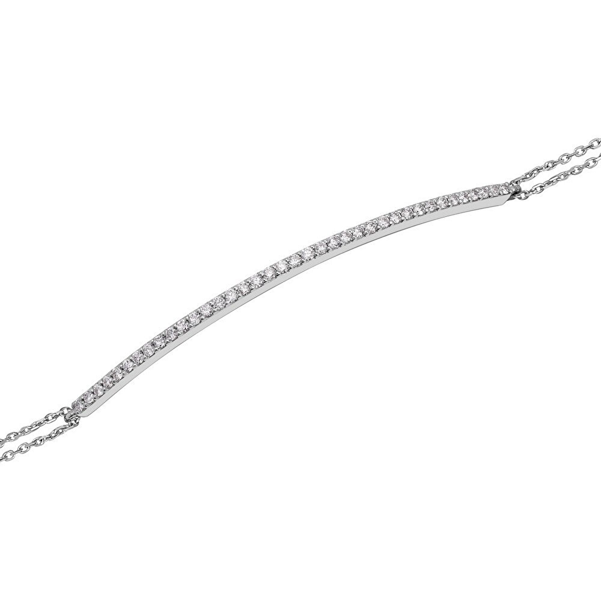 0,22 Karat Su Yolu Pırlanta Bileklik