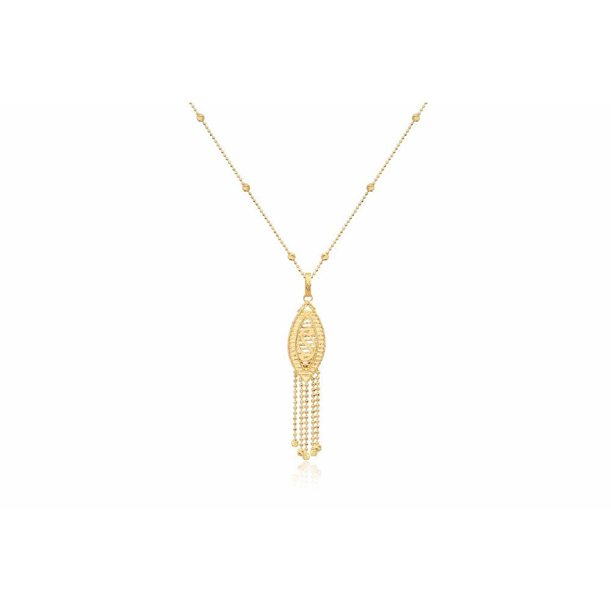 22 Ayar Sarı Altın Toplu Kolye