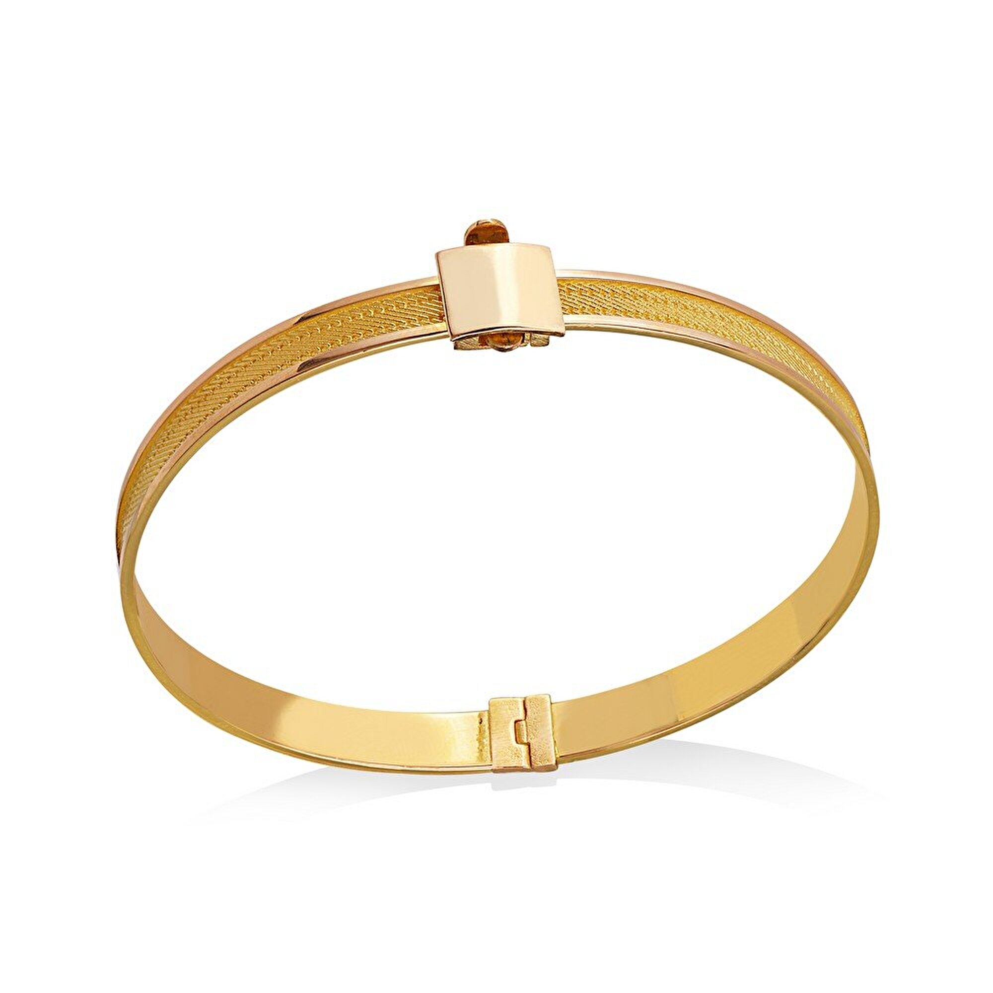 22 Ayar Sarı Altın Trabzon Bilezik