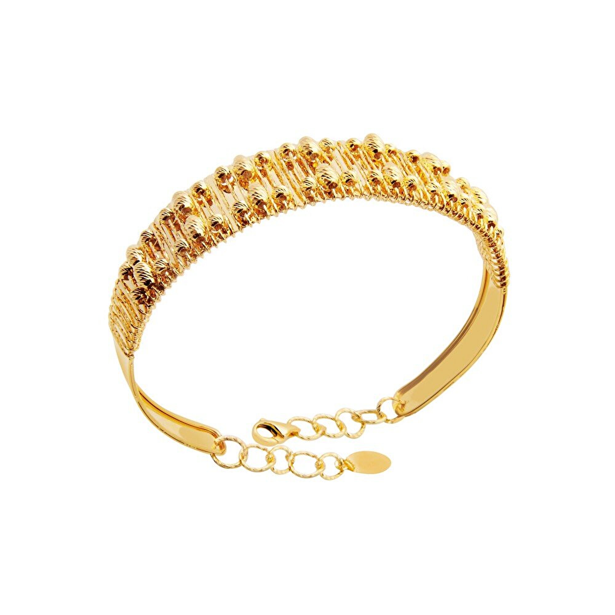 22 Ayar Sarı Altın Dorika Bilezik