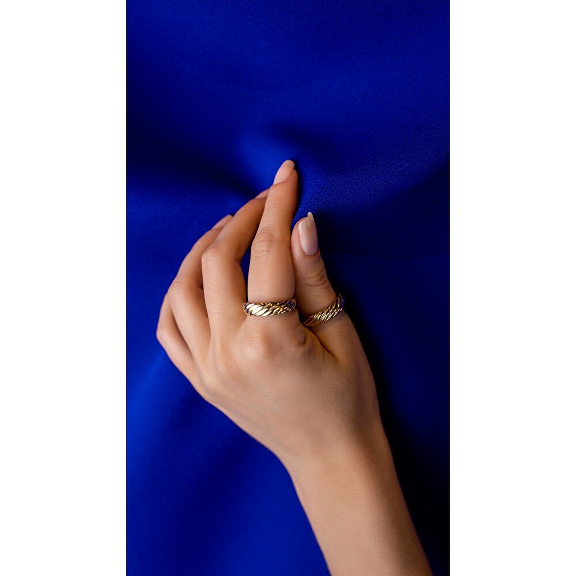 14 Ayar Sarı Altın Trend Burgu Yüzük