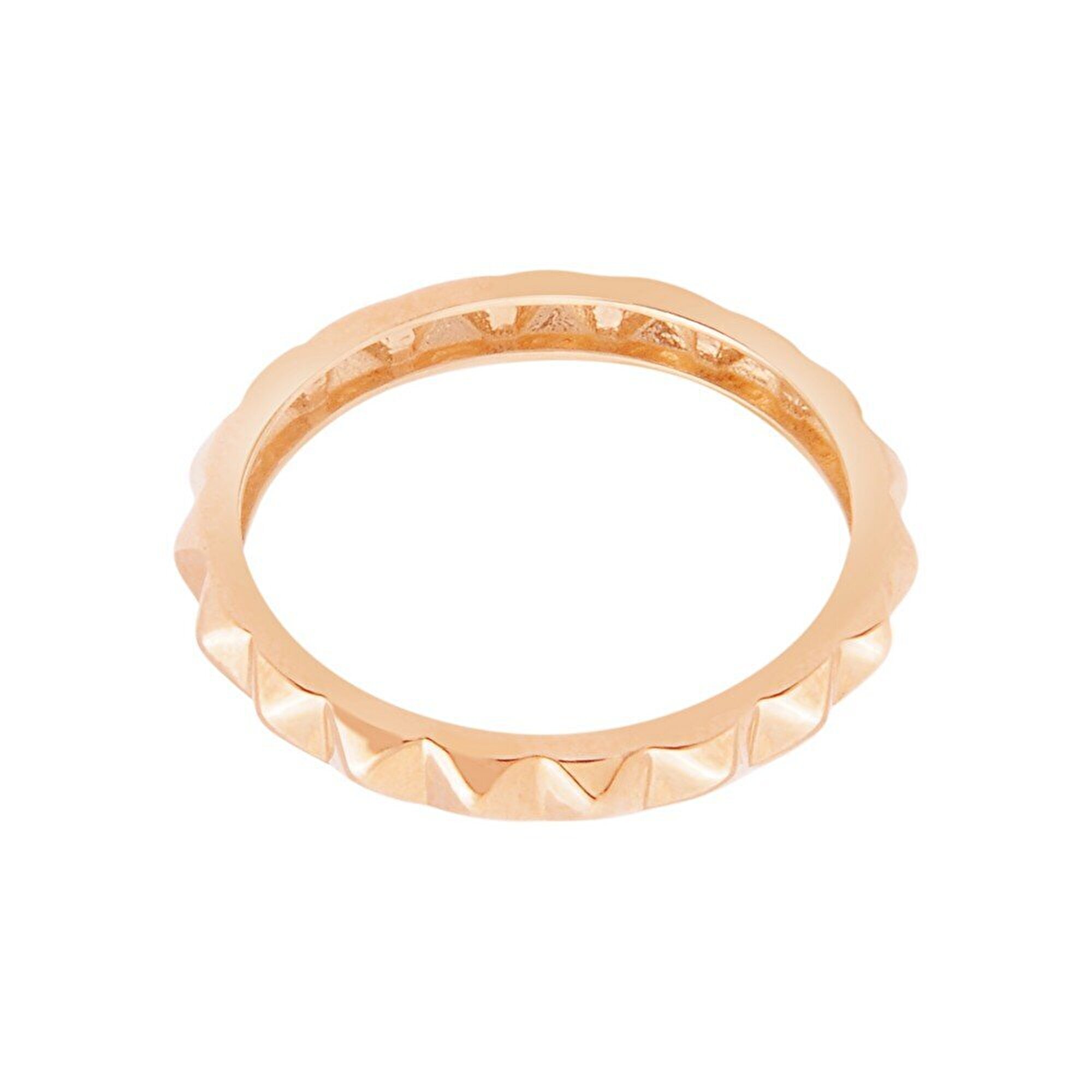 14 Ayar Rose Altın Minimal Yüzük