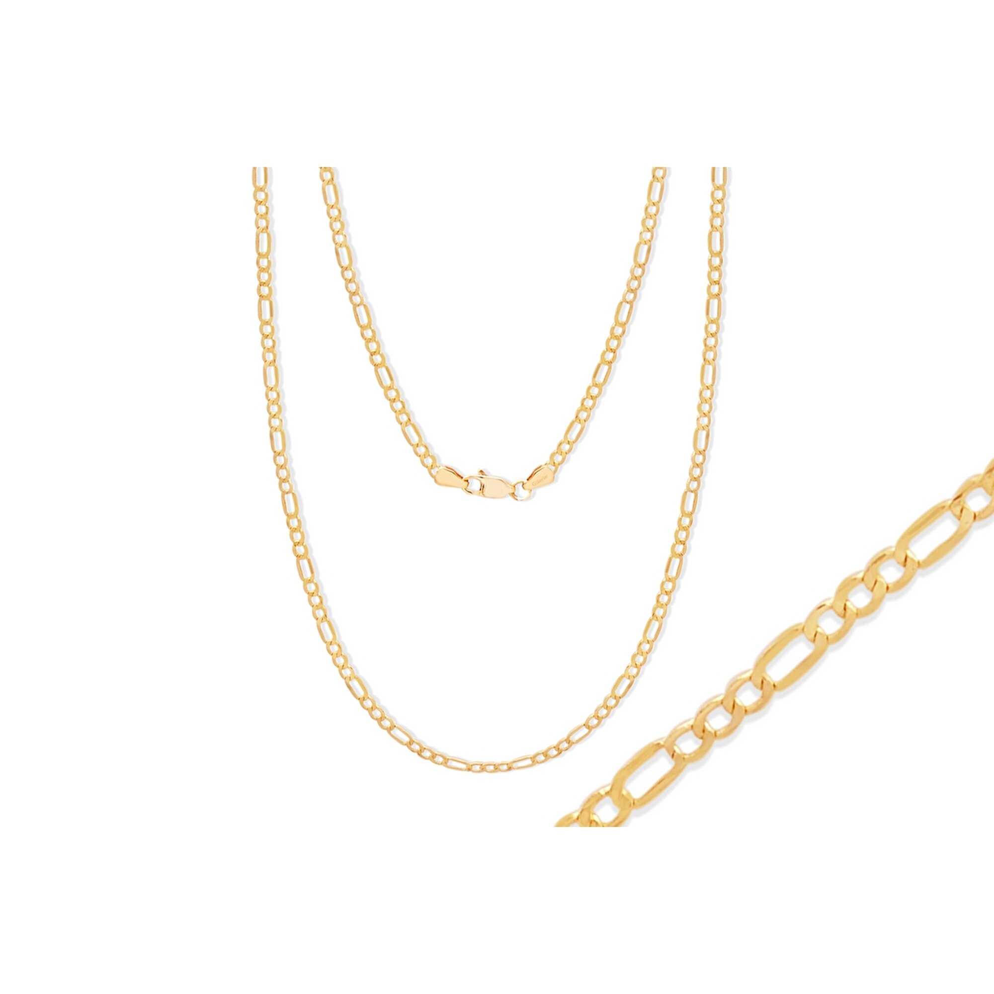 14 Ayar Sarı Altın Erkek Zincir