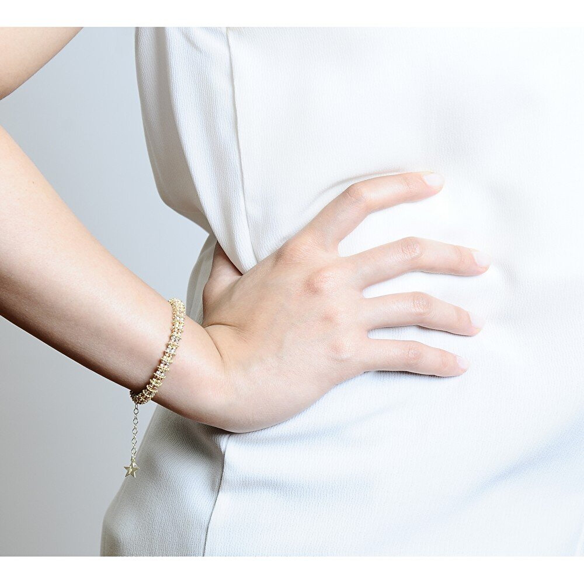 14 Ayar 3 Renkli Altın Dorika Bilezik