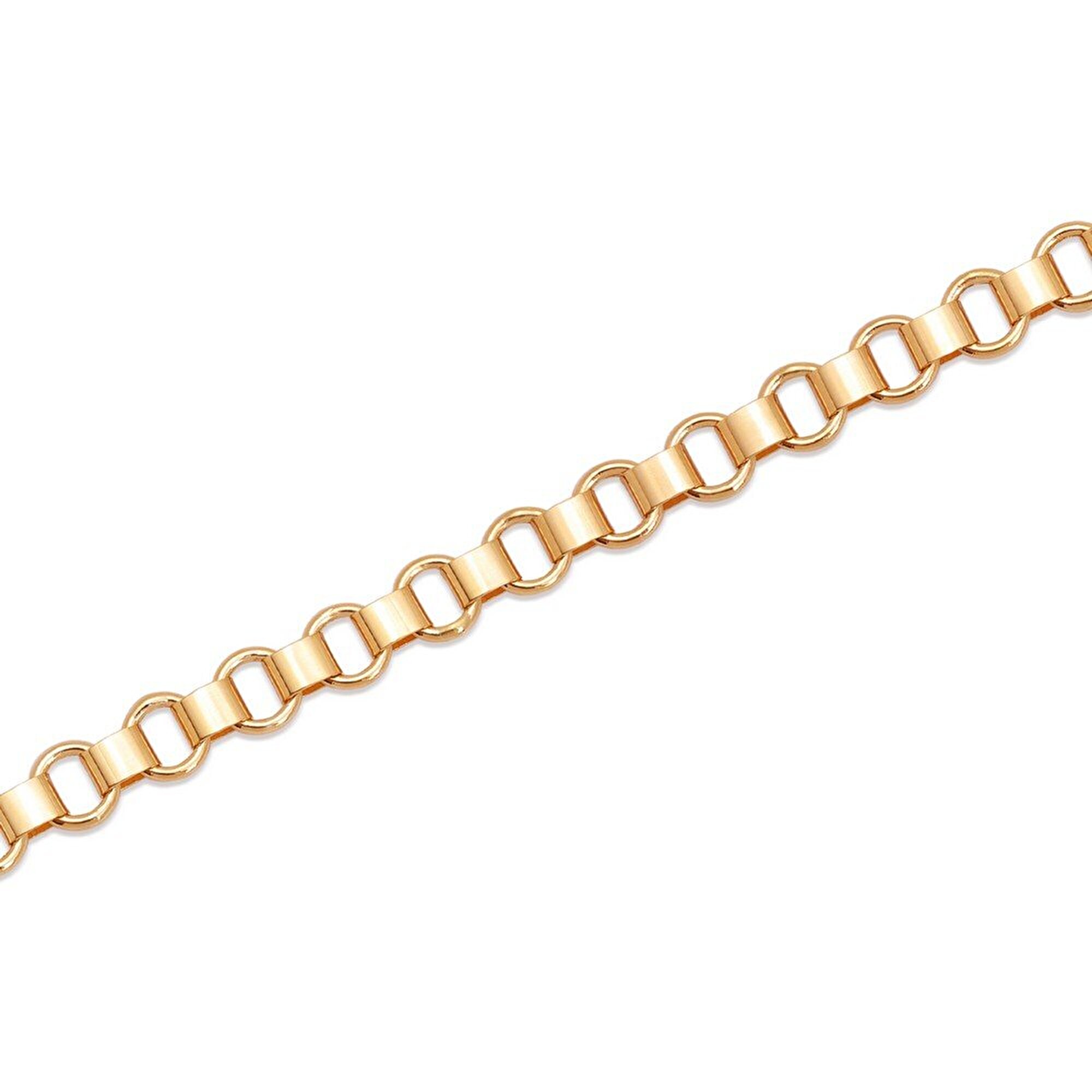 14 Ayar Sarı Altın Trend Zincir Bileklik