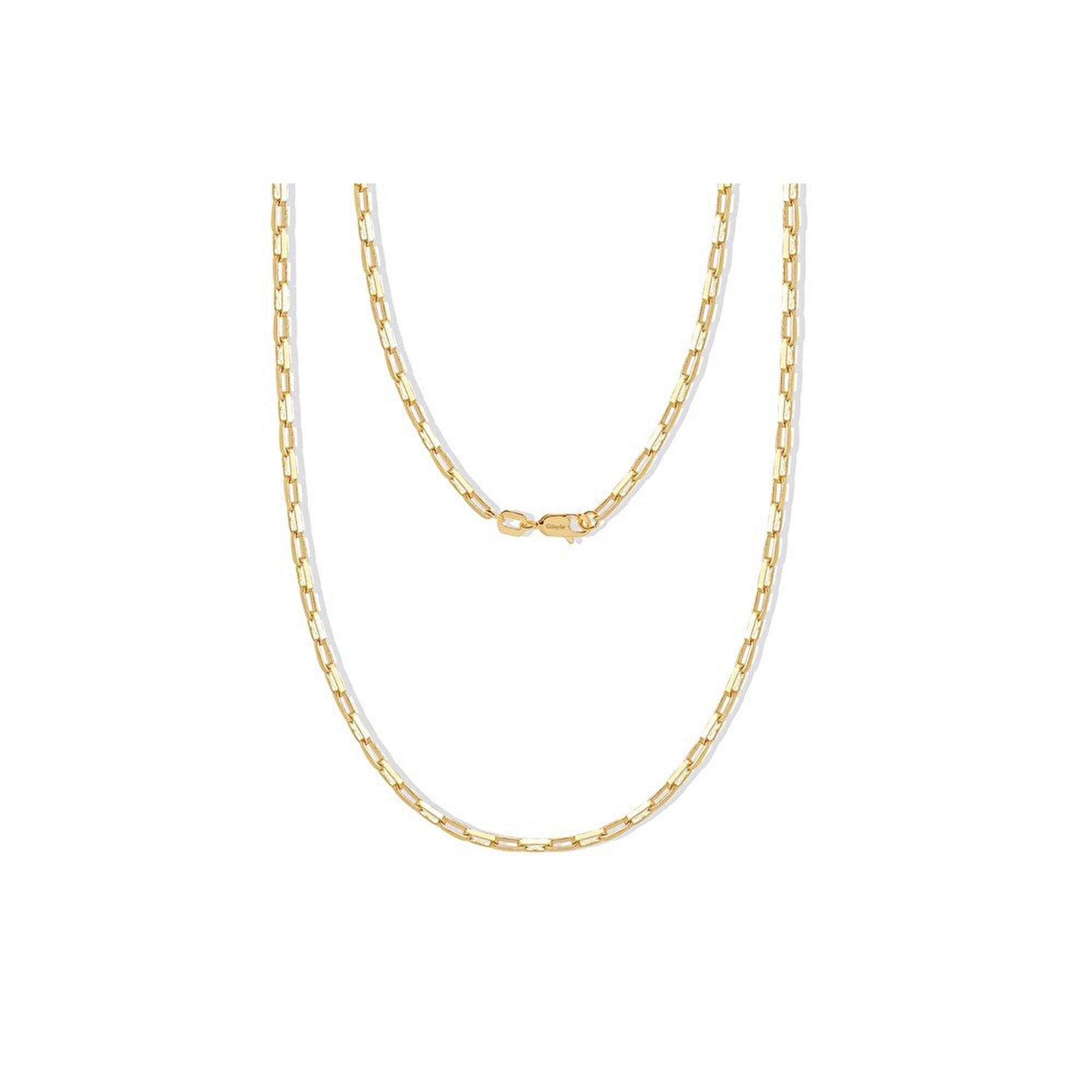 14 Ayar Sarı Altın Trend Ataç Zincir