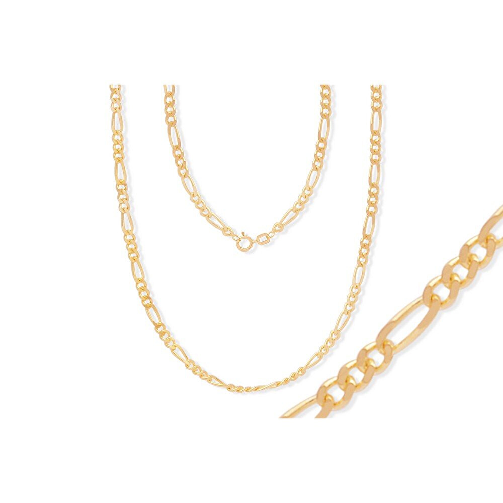 14 Ayar Sarı Figaro Trend Zincir