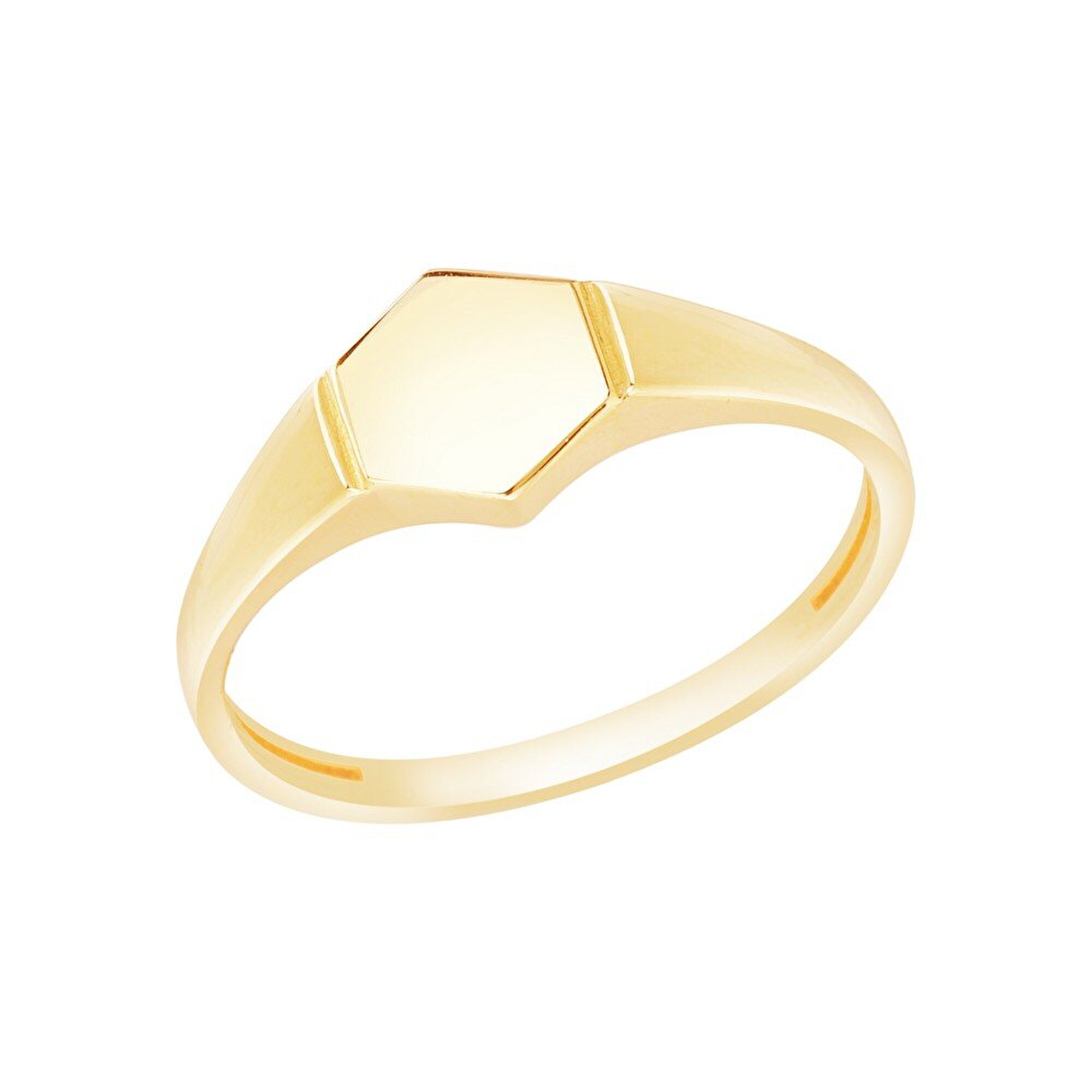 14 Ayar Sarı Altın Serçe Parmak Yüzük