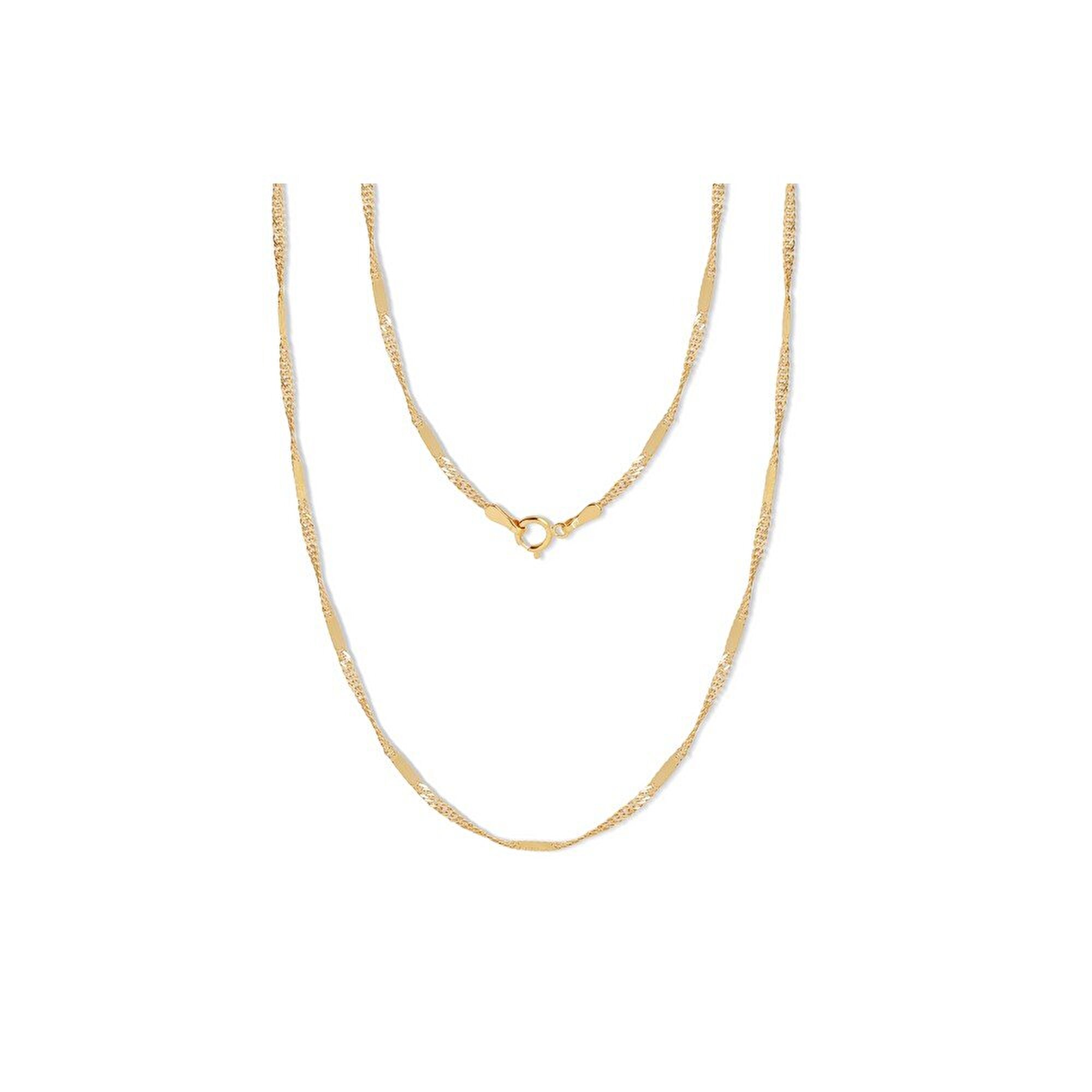 14 Ayar Sarı Altın Trend Zincir