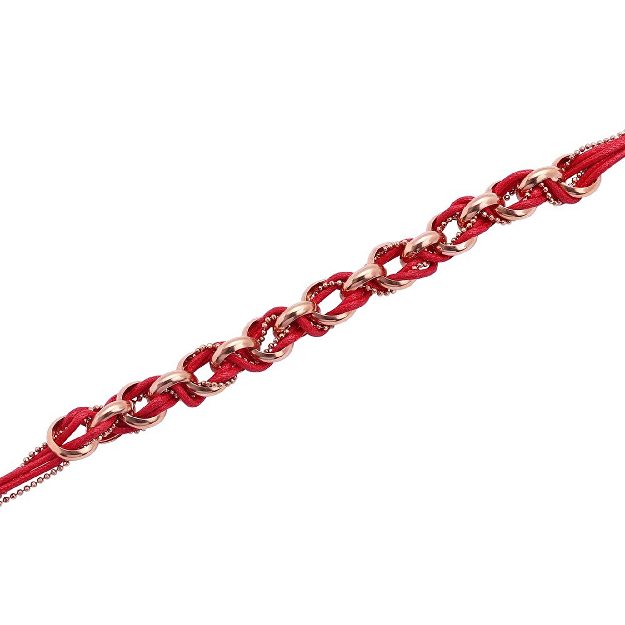 14 Ayar Rose Altın İpli Bileklik