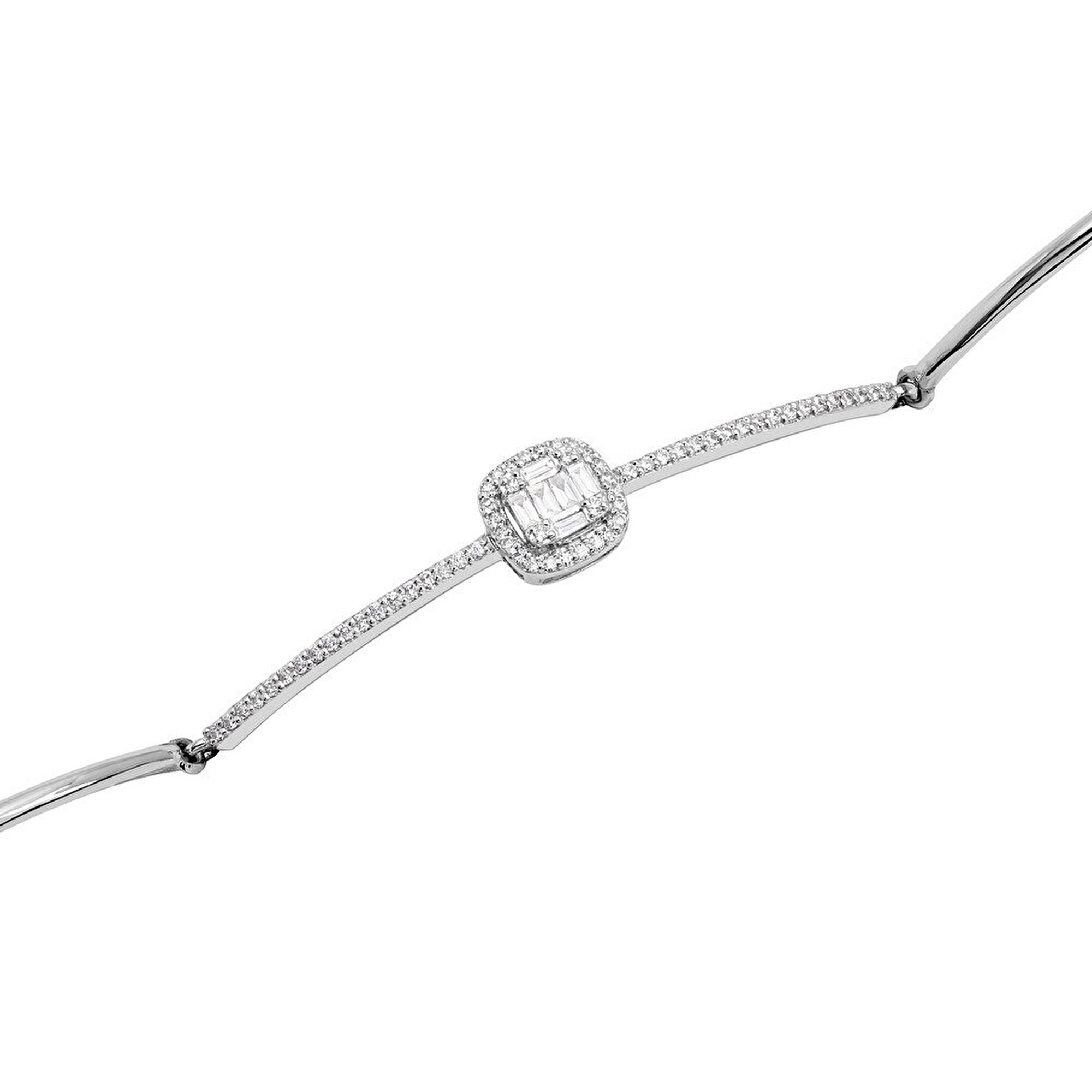 0,33 Karat Baget Pırlanta Bileklik