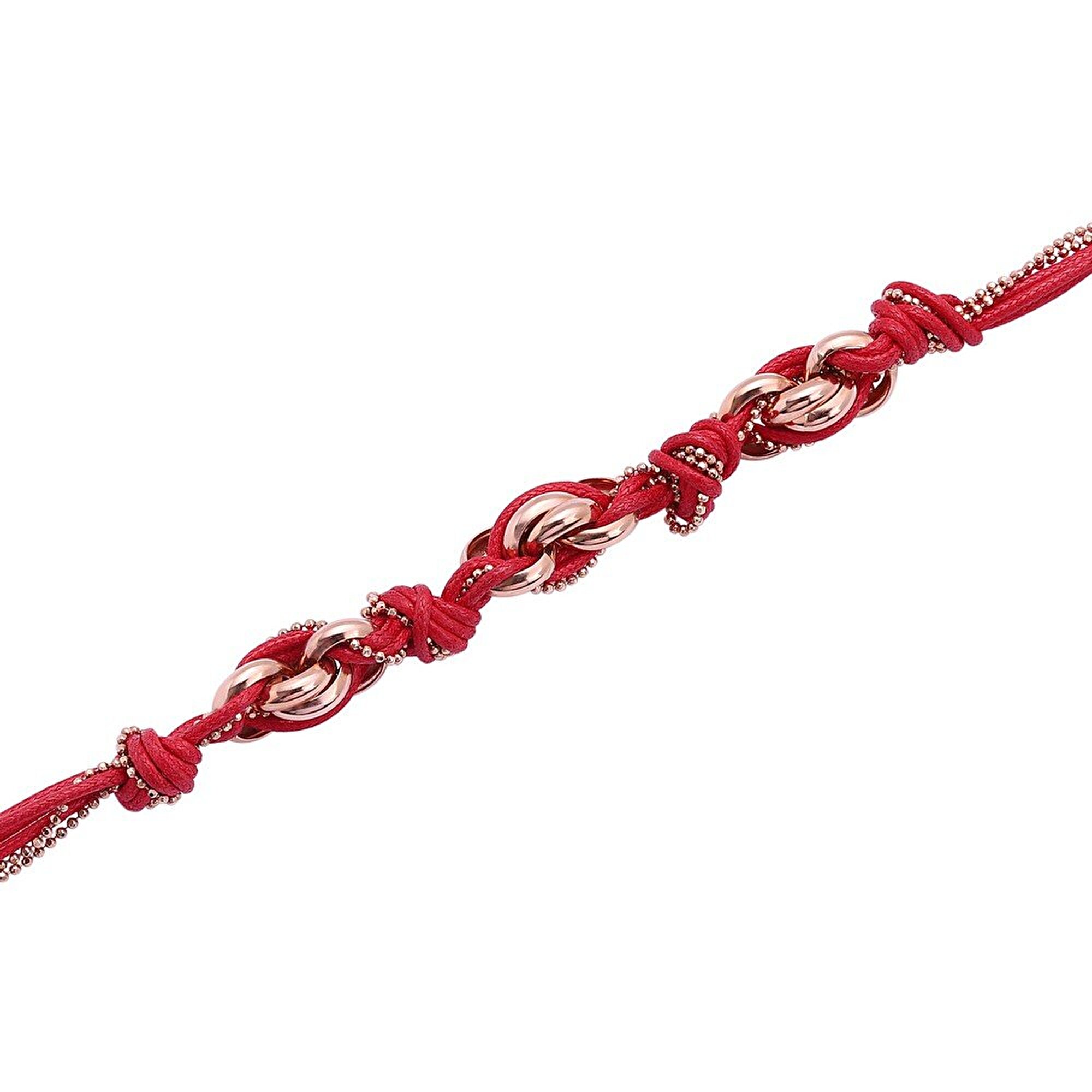 14 Ayar Rose Altın İpli Bileklik