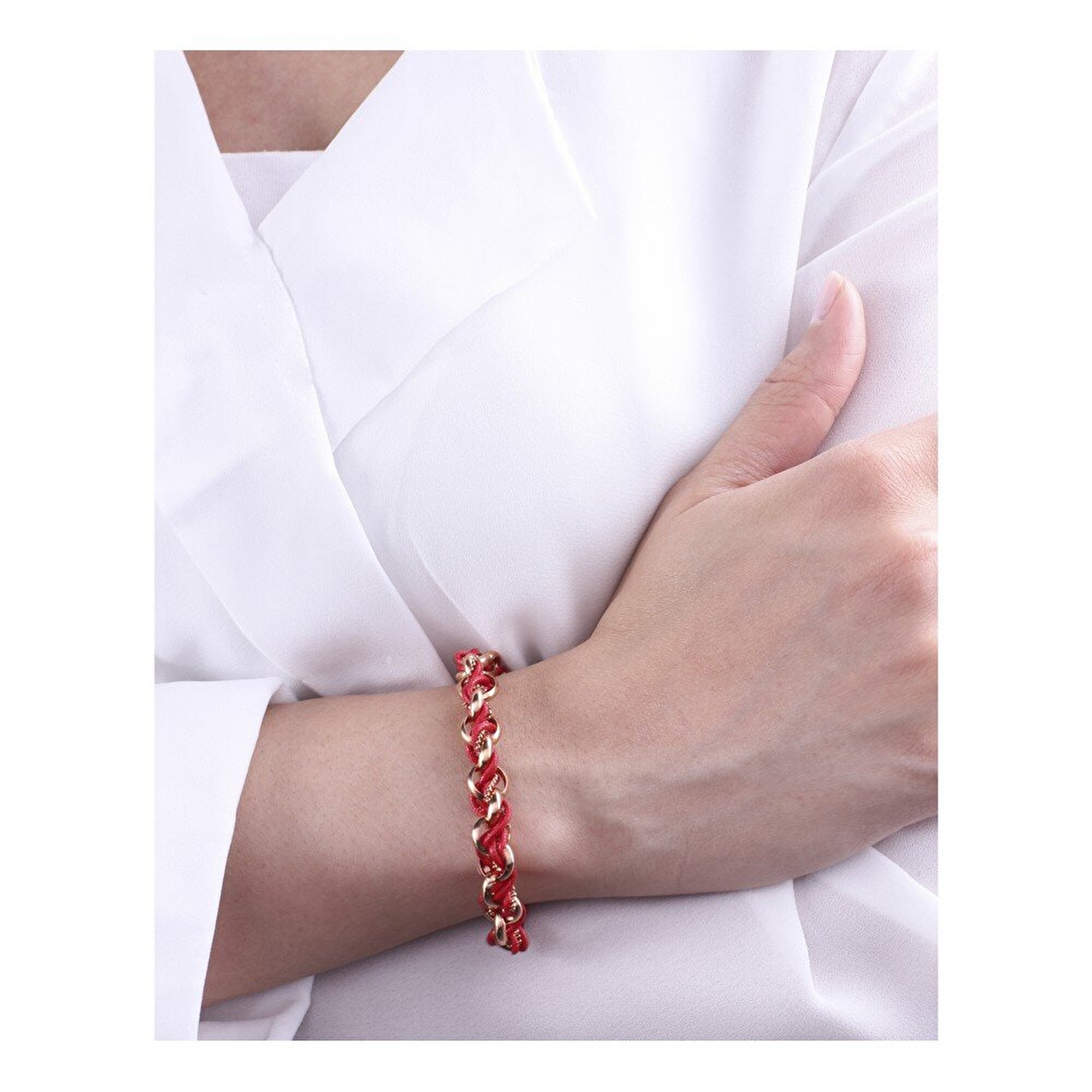 14 Ayar Rose Altın İpli Bileklik