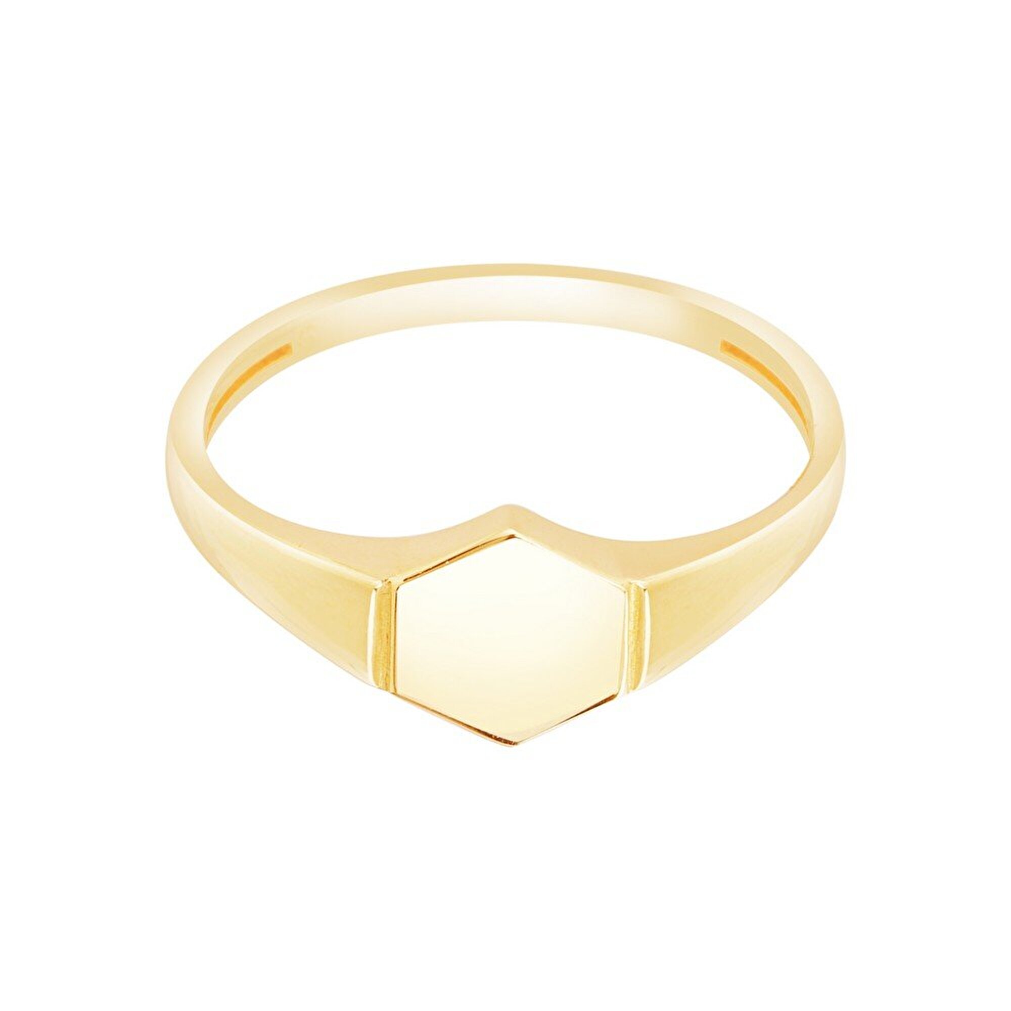 14 Ayar Sarı Altın Serçe Parmak Yüzük