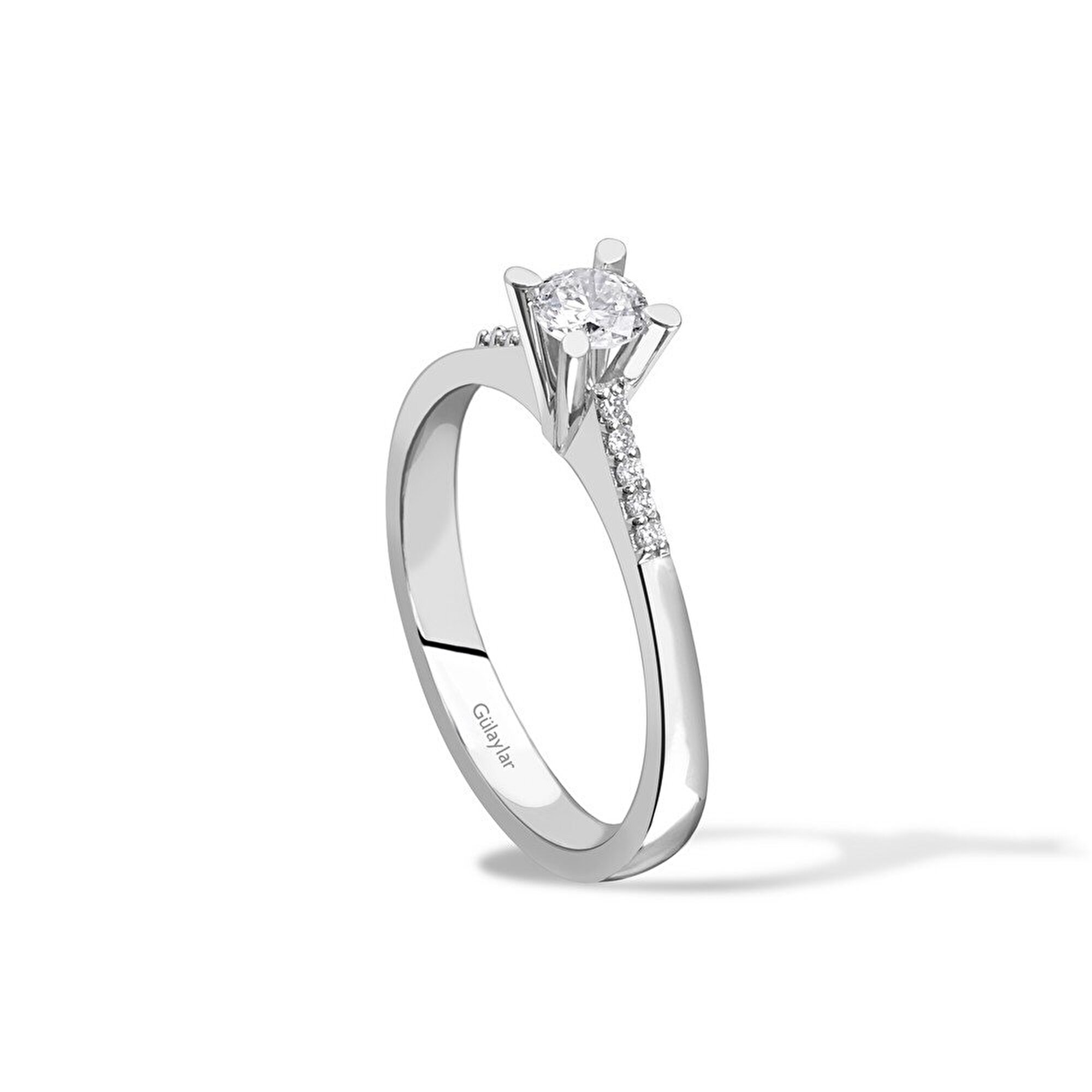 0,27 Karat Tektaş Pırlanta Yüzük