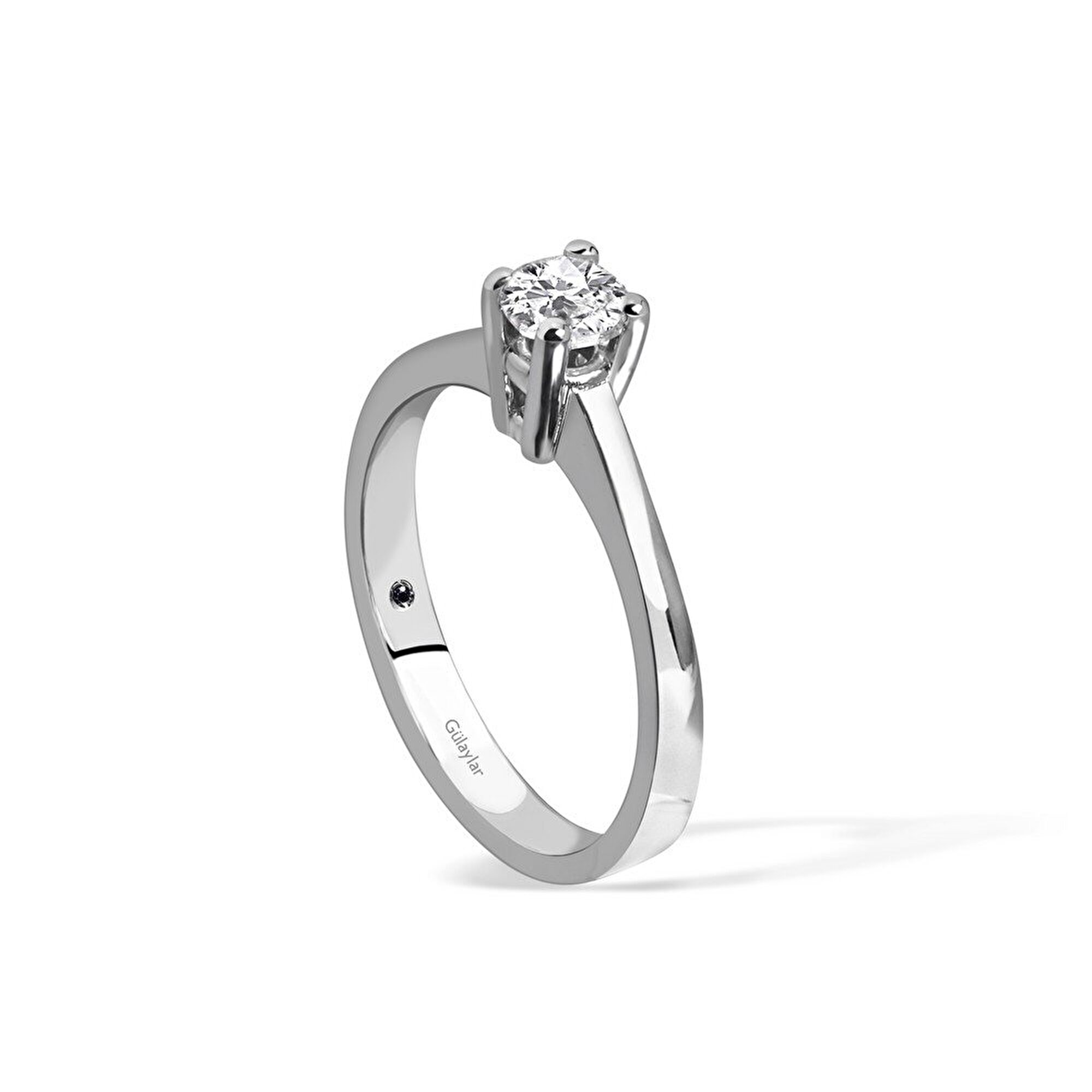 0,41 Karat Tektaş Pırlanta Yüzük