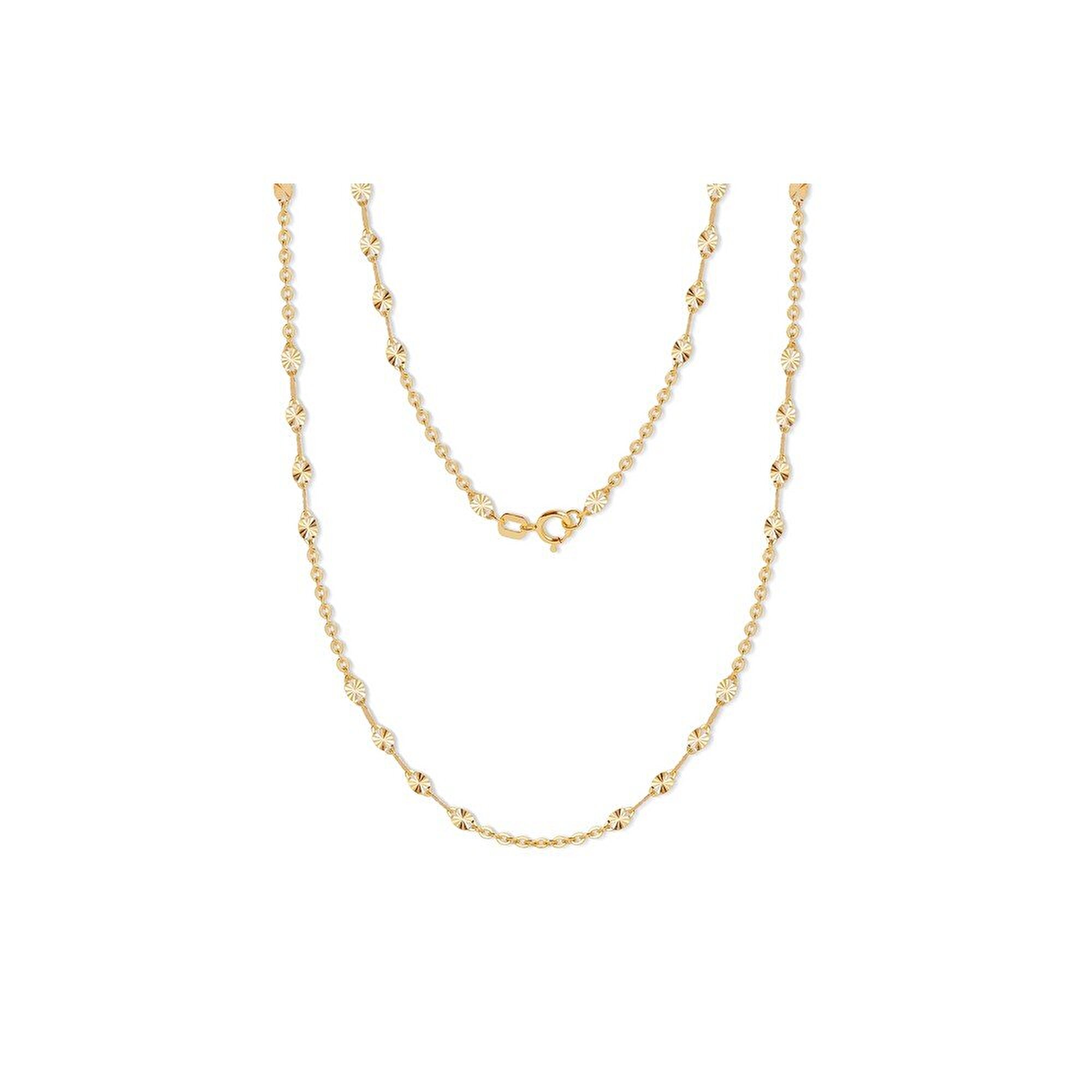 14 Ayar Sarı Altın Trend Zincir