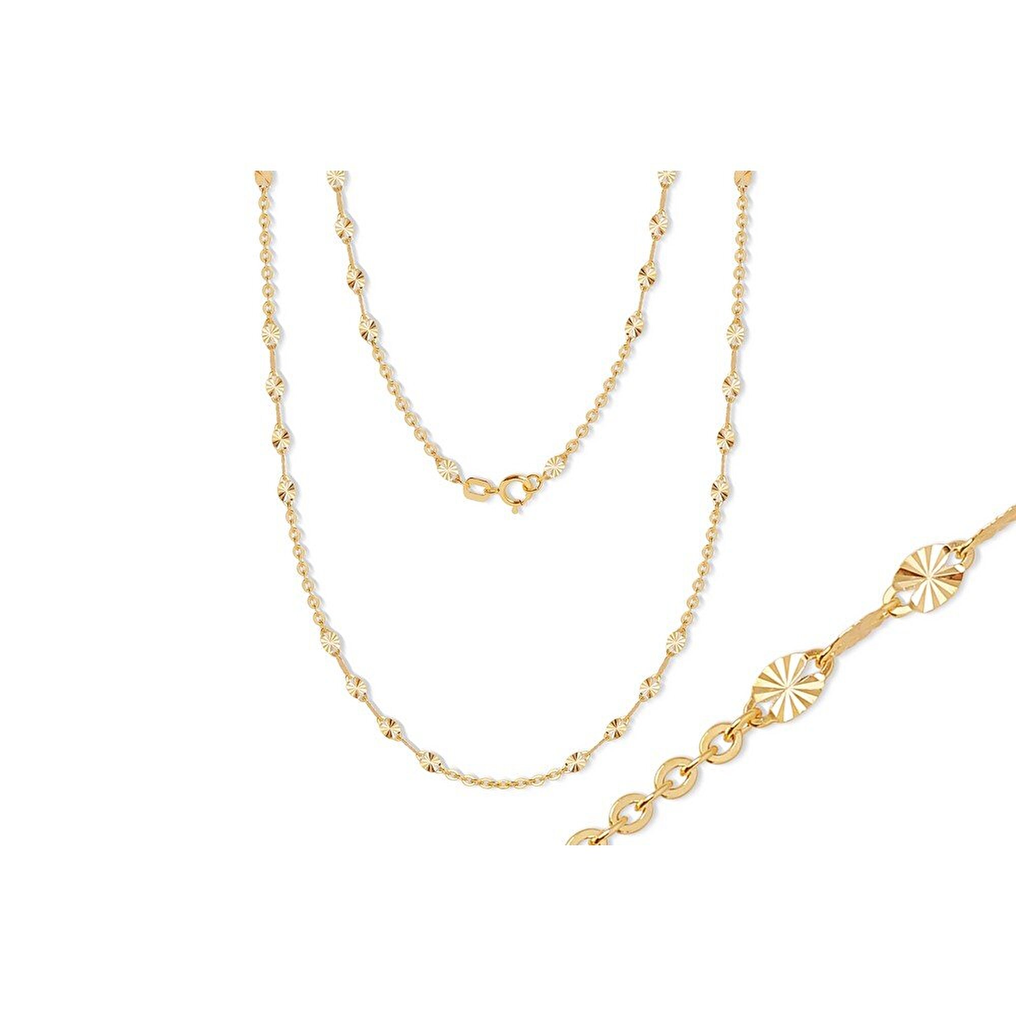 14 Ayar Sarı Altın Trend Zincir