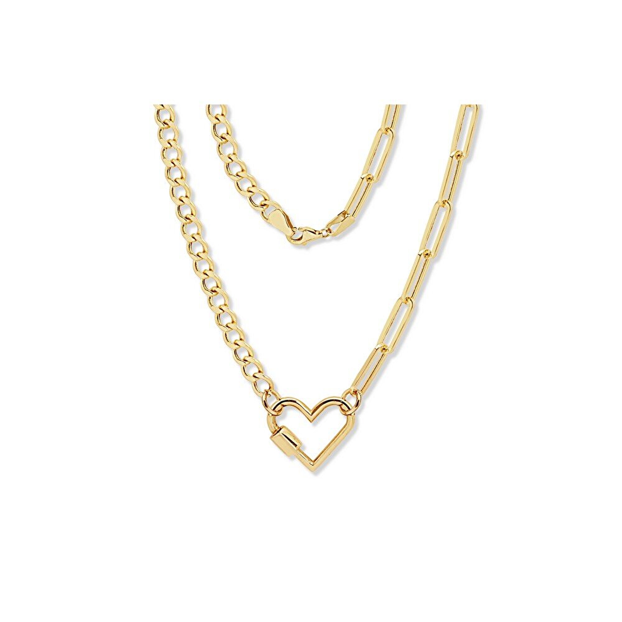 14 Ayar Sarı Altın Ataç Zincir Kolye