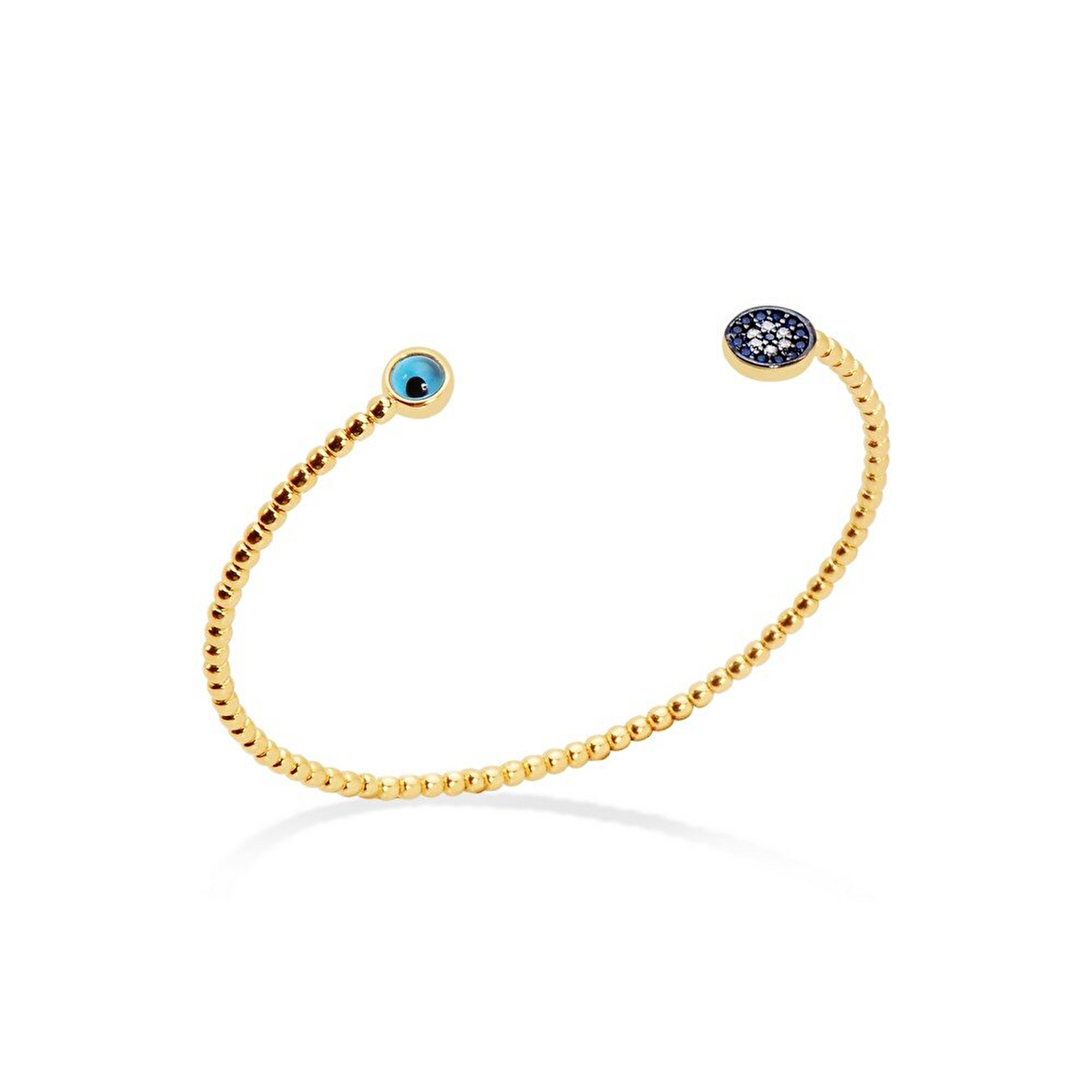 14 Ayar Sarı Altın Dorika Bilezik