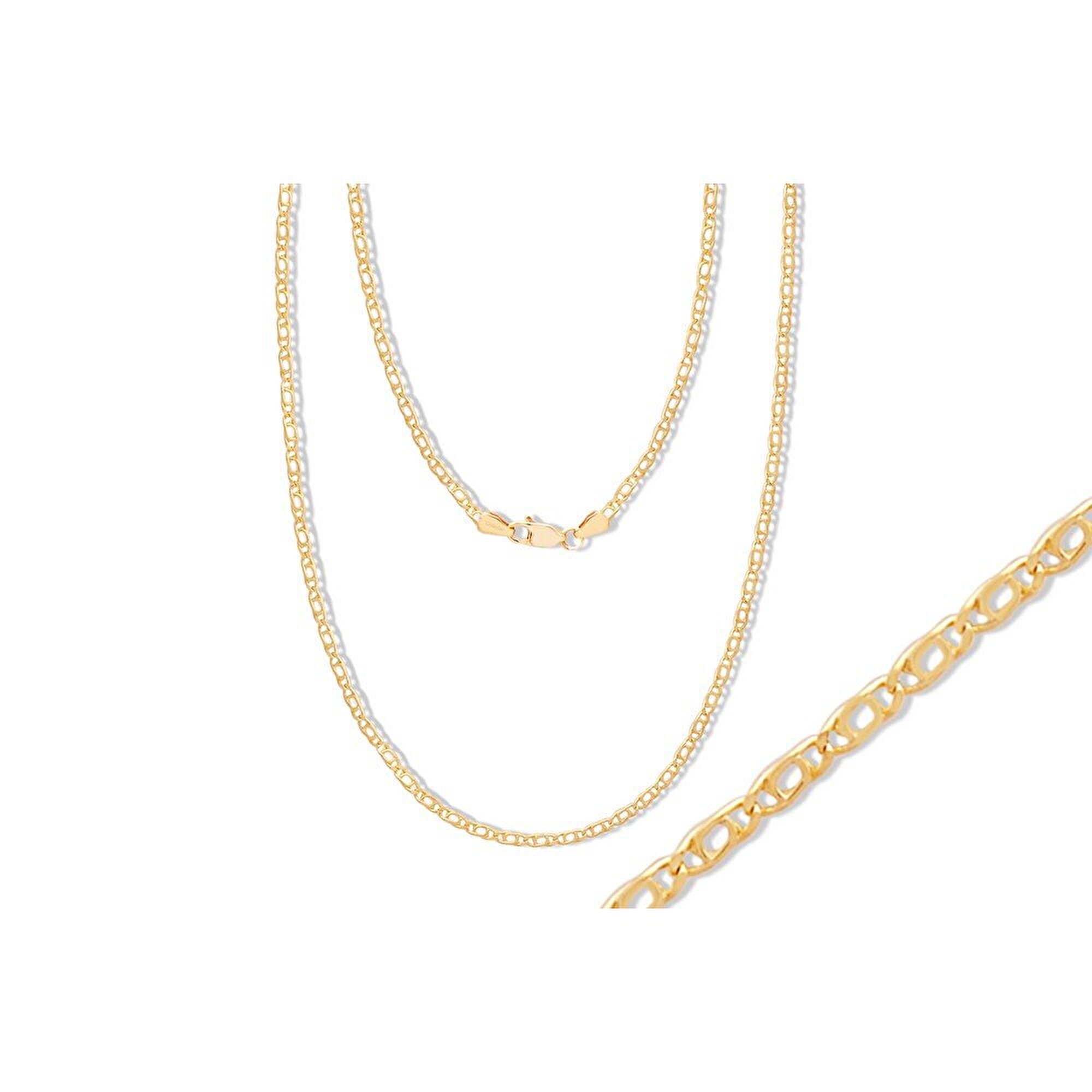 14 Ayar Sarı Altın Erkek Zincir