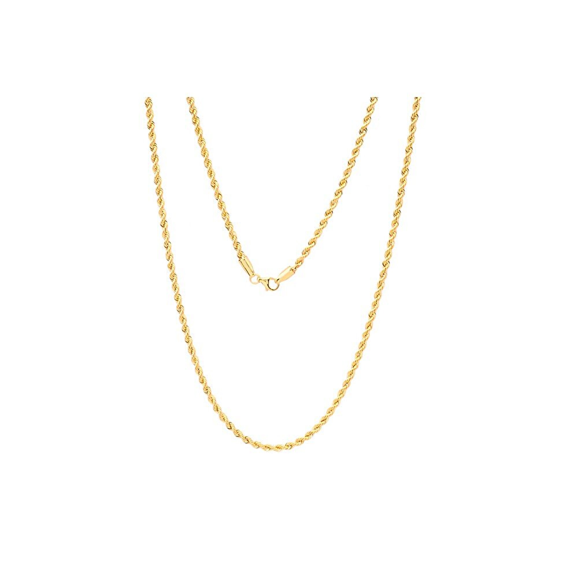 14 Ayar Sarı Altın Halat Zincir