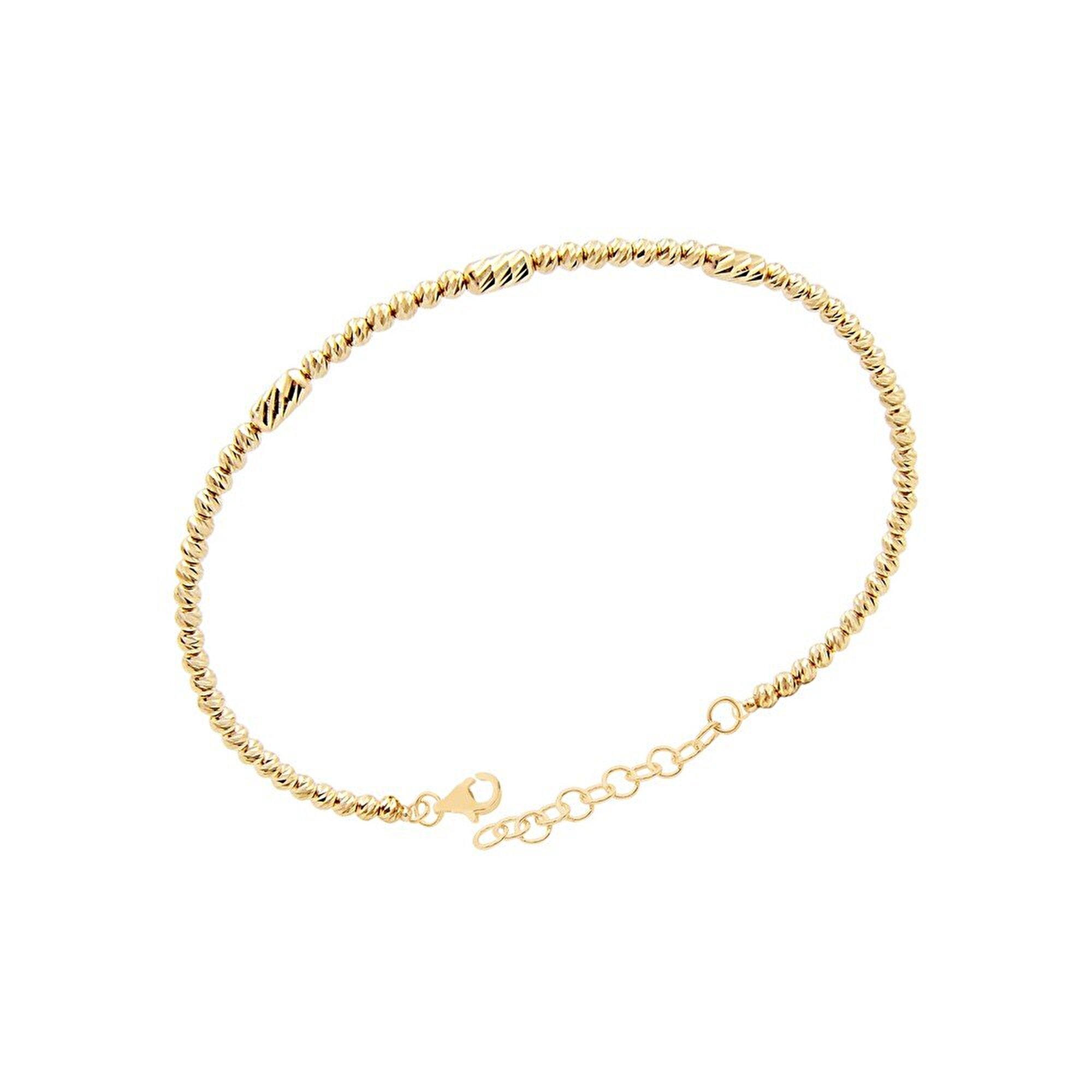 14 Ayar Sarı Altın Dorika Bilezik