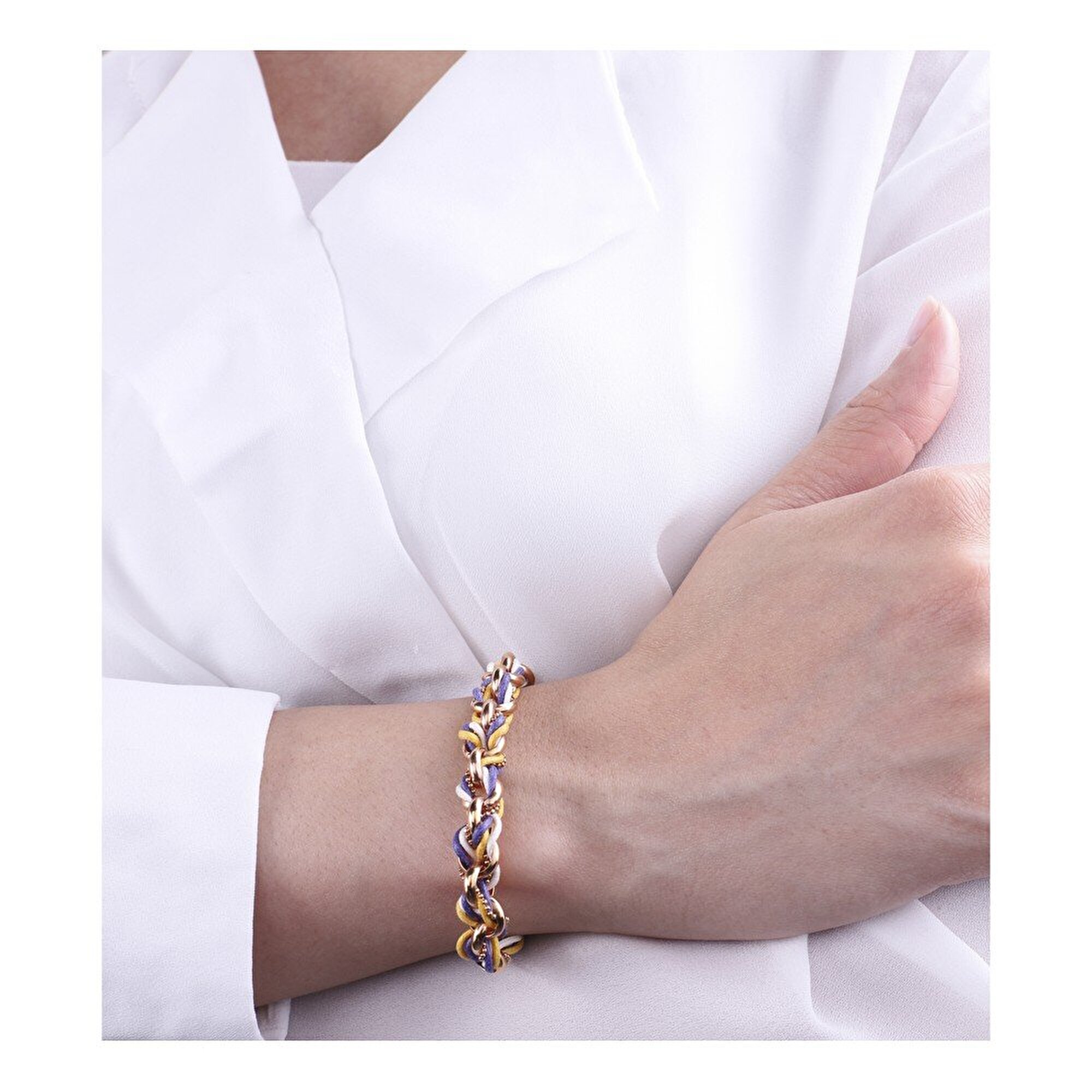 14 Ayar Rose Altın İpli Bileklik