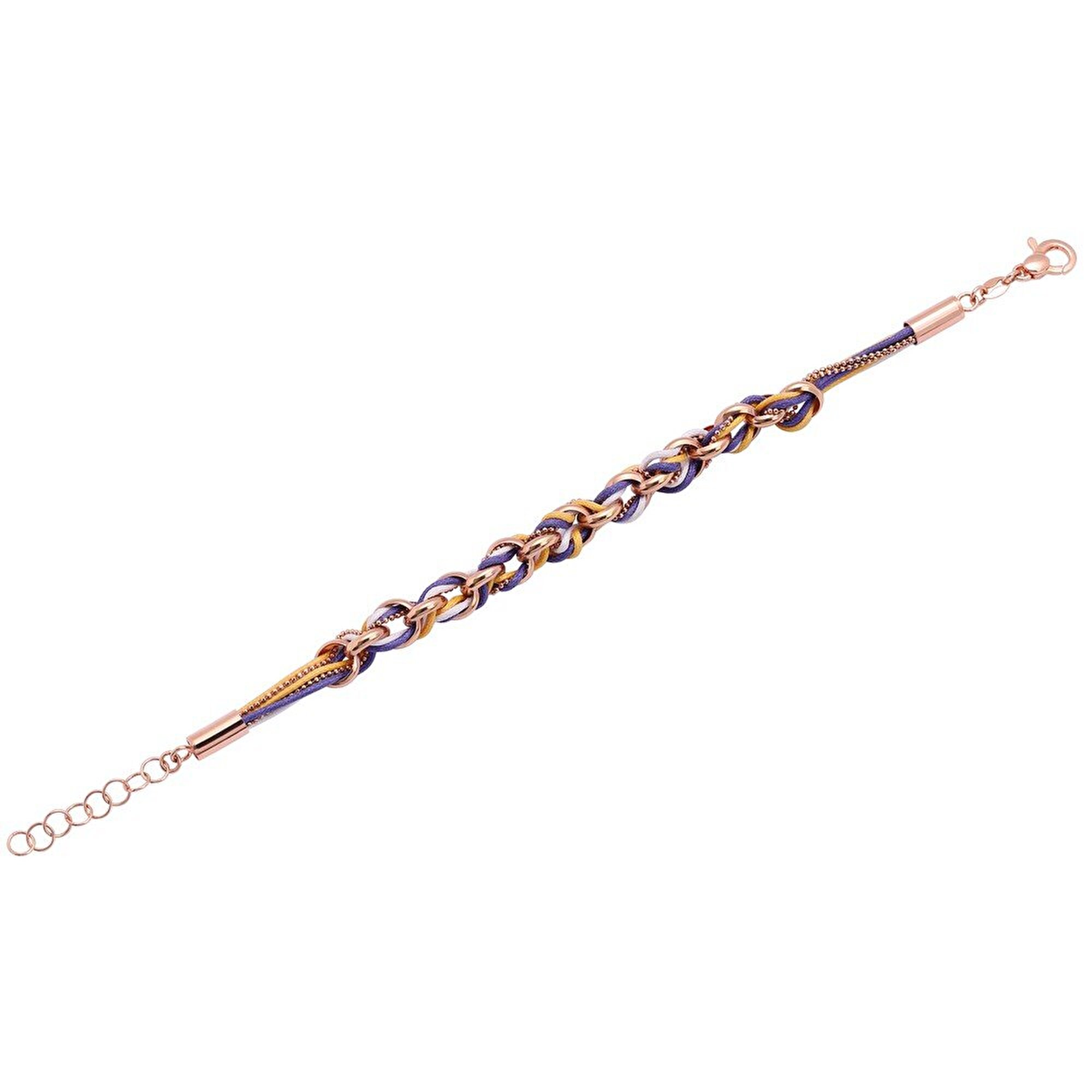 14 Ayar Rose Altın İpli Bileklik