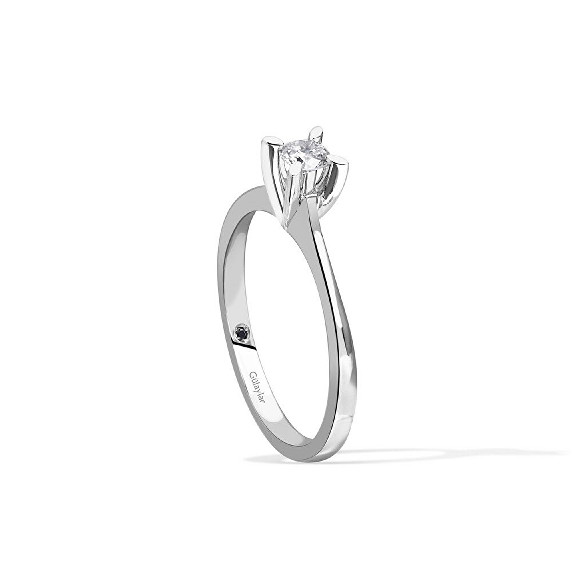 0,20 Karat Tektaş Pırlanta Yüzük