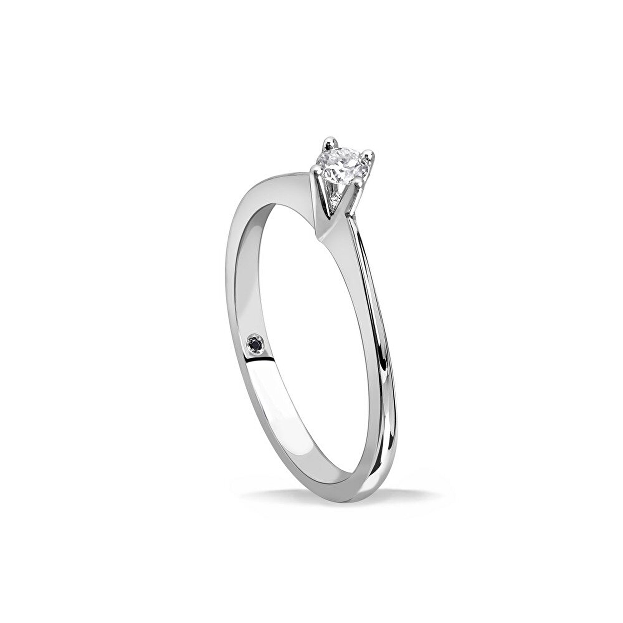 0,13 Karat Tektaş Pırlanta Yüzük