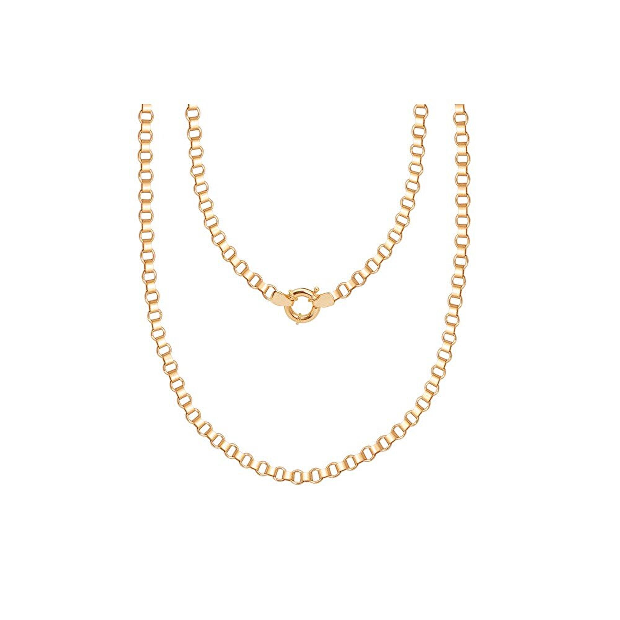 14 Ayar Sarı Altın Trend Zincir