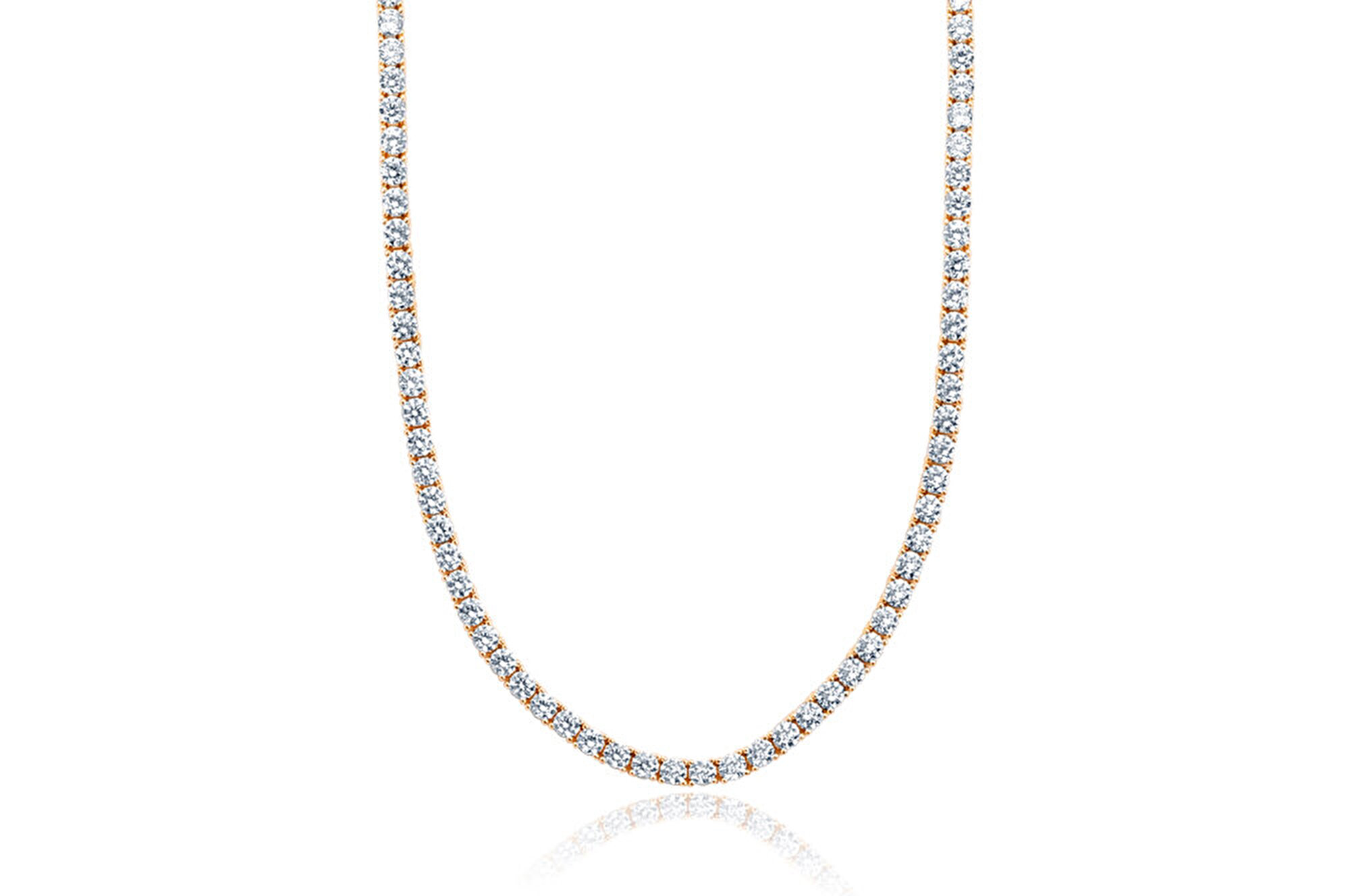 14 Ayar Sarı Altın Su Yolu Gerdanlık