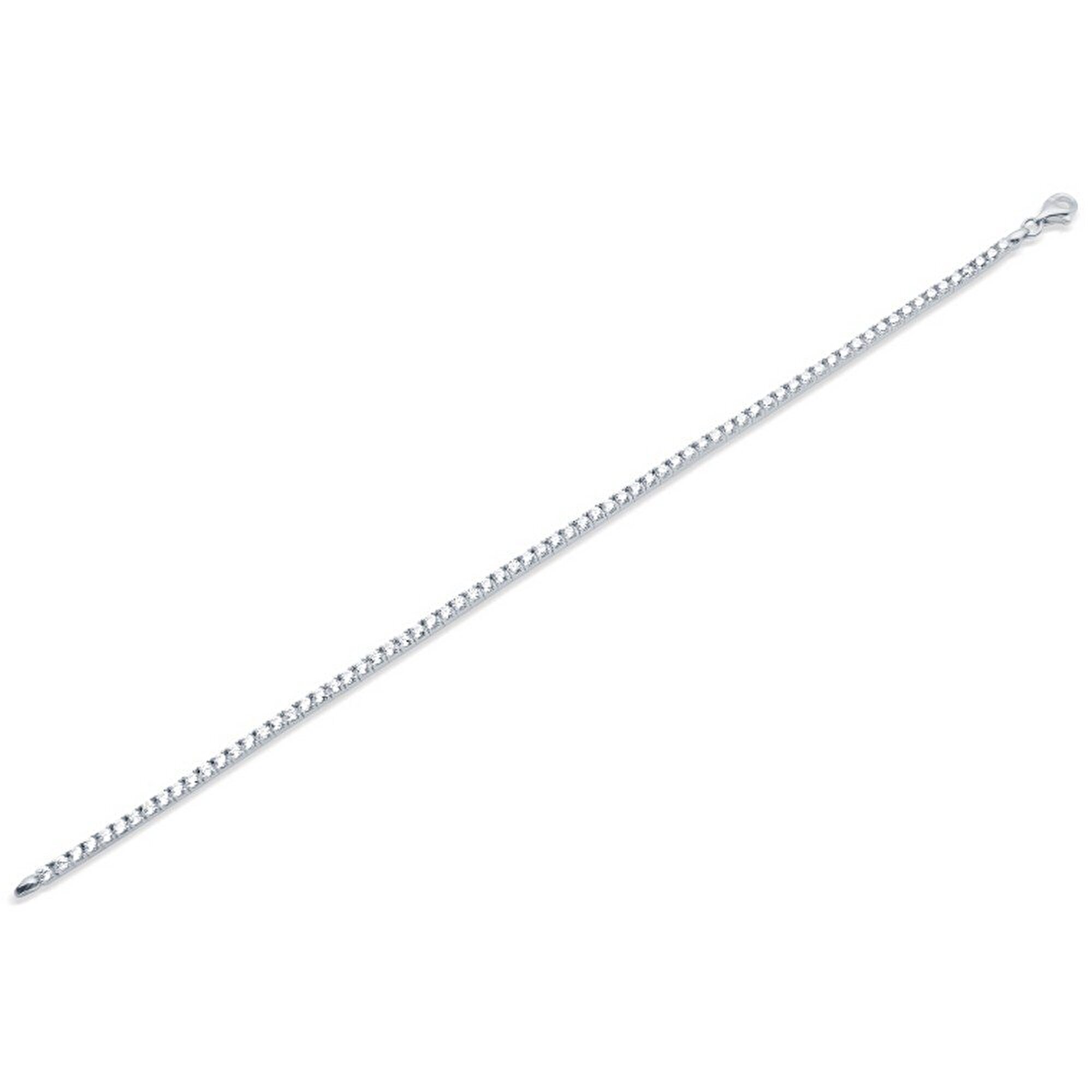 14 Ayar Beyaz Altın Su Yolu Bileklik