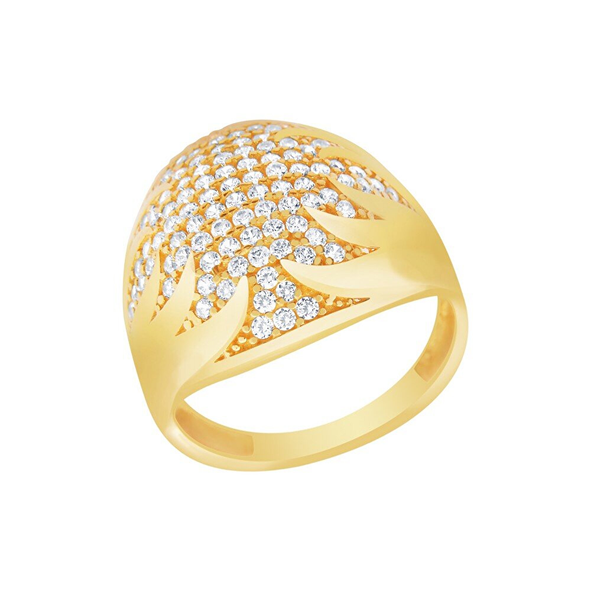 22 Ayar Sarı Altın Trend Yüzük