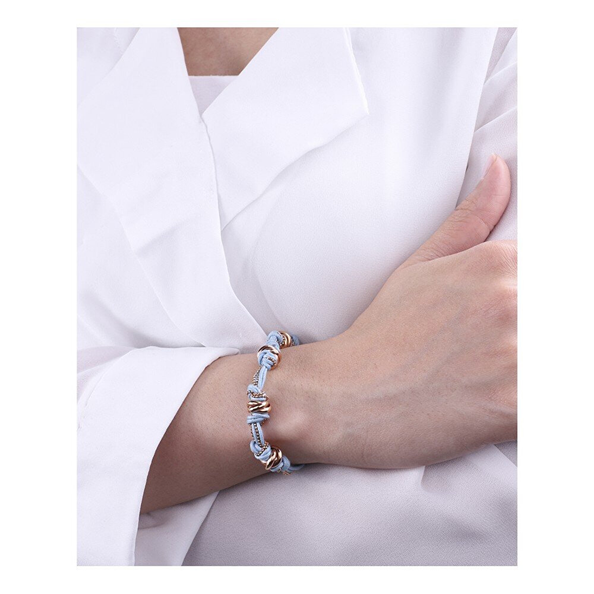 14 Ayar Rose Altın İpli Bileklik