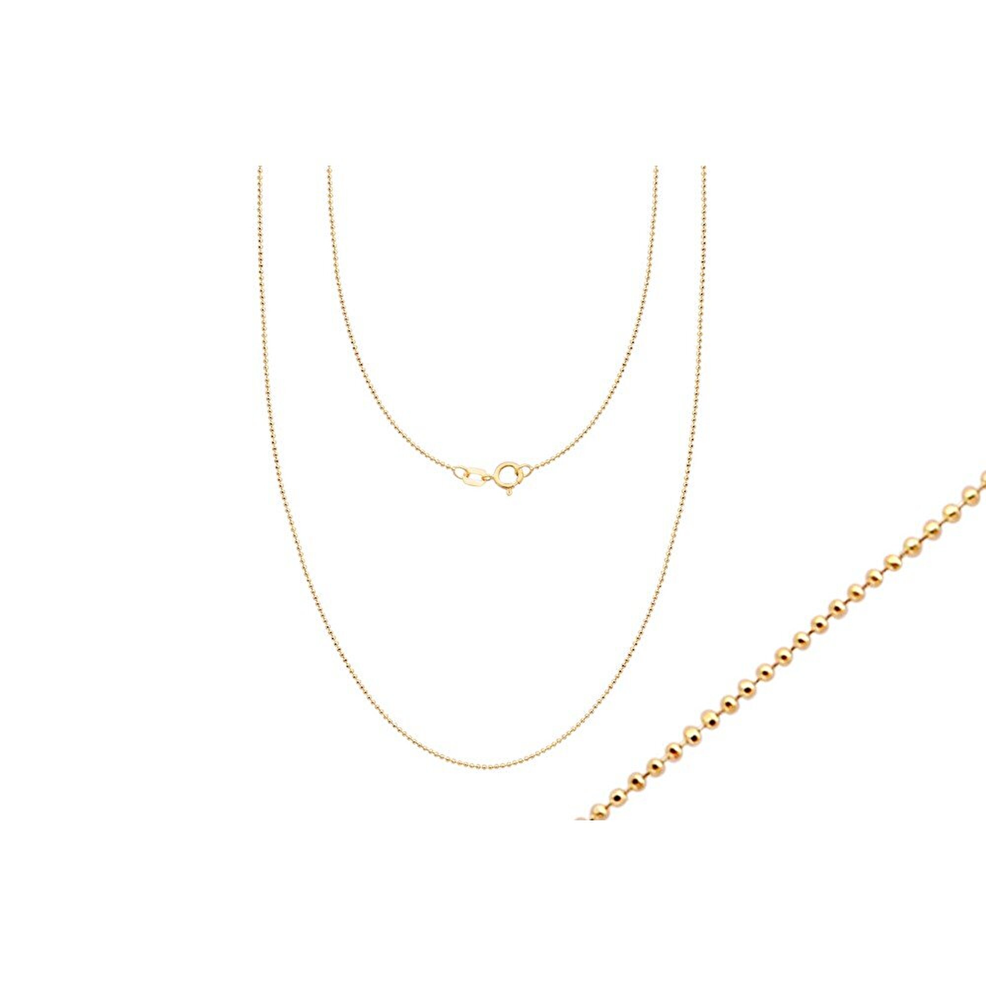 14 Ayar Sarı Altın Trend Popcorn Zincir