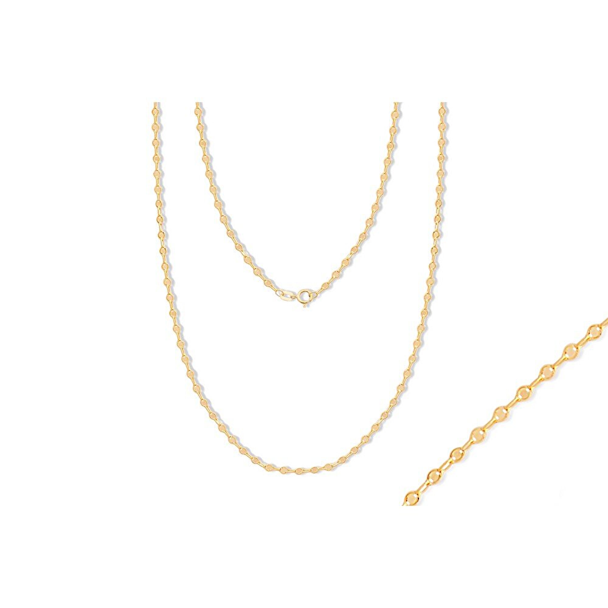 14 Ayar Sarı Altın Trend Zincir