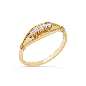 0,07 Karat Minimal Pırlanta Yüzük