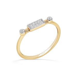 0,07 Karat Minimal Pırlanta Yüzük