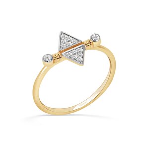 0,10 Karat Minimal Pırlanta Yüzük