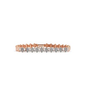 14 Ayar Rose Altın Taşlı Bileklik