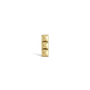 14 Ayar Sarı Altın Bar Tragus Piercing