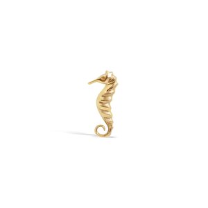 14 Ayar Sarı Altın Denizatı Tragus Piercing