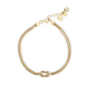 14 Ayar Sarı Altın Balık Sırtı Düğüm Bileklik