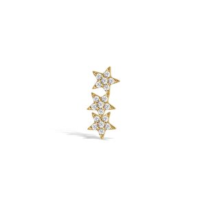 14 Ayar Sarı Altın Yıldız Tragus Piercing