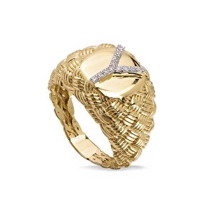0,09 Karat Trend Pırlanta Yüzük